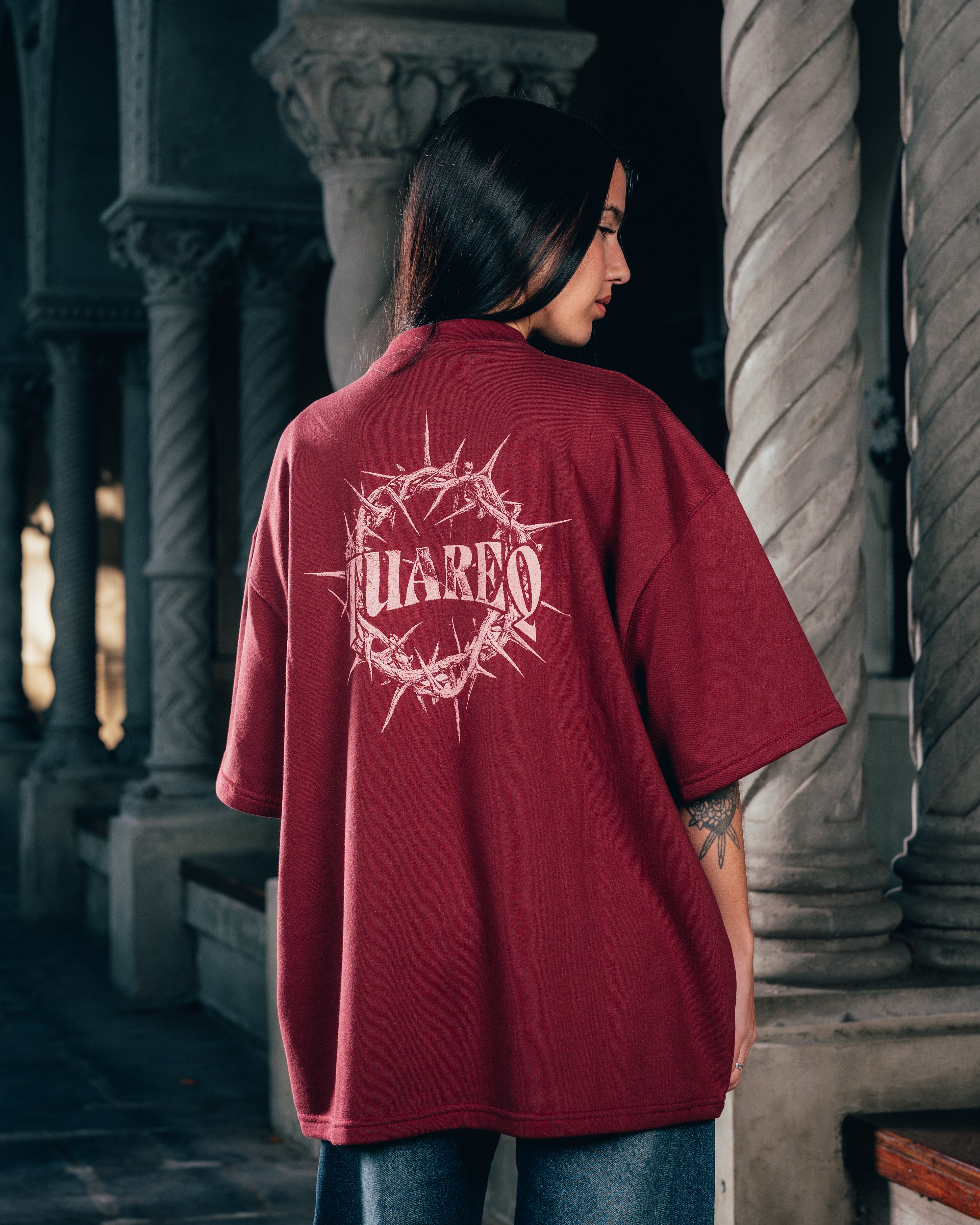 REMERA OVERSIZED [ WARRIOR ] CROWN BOARD