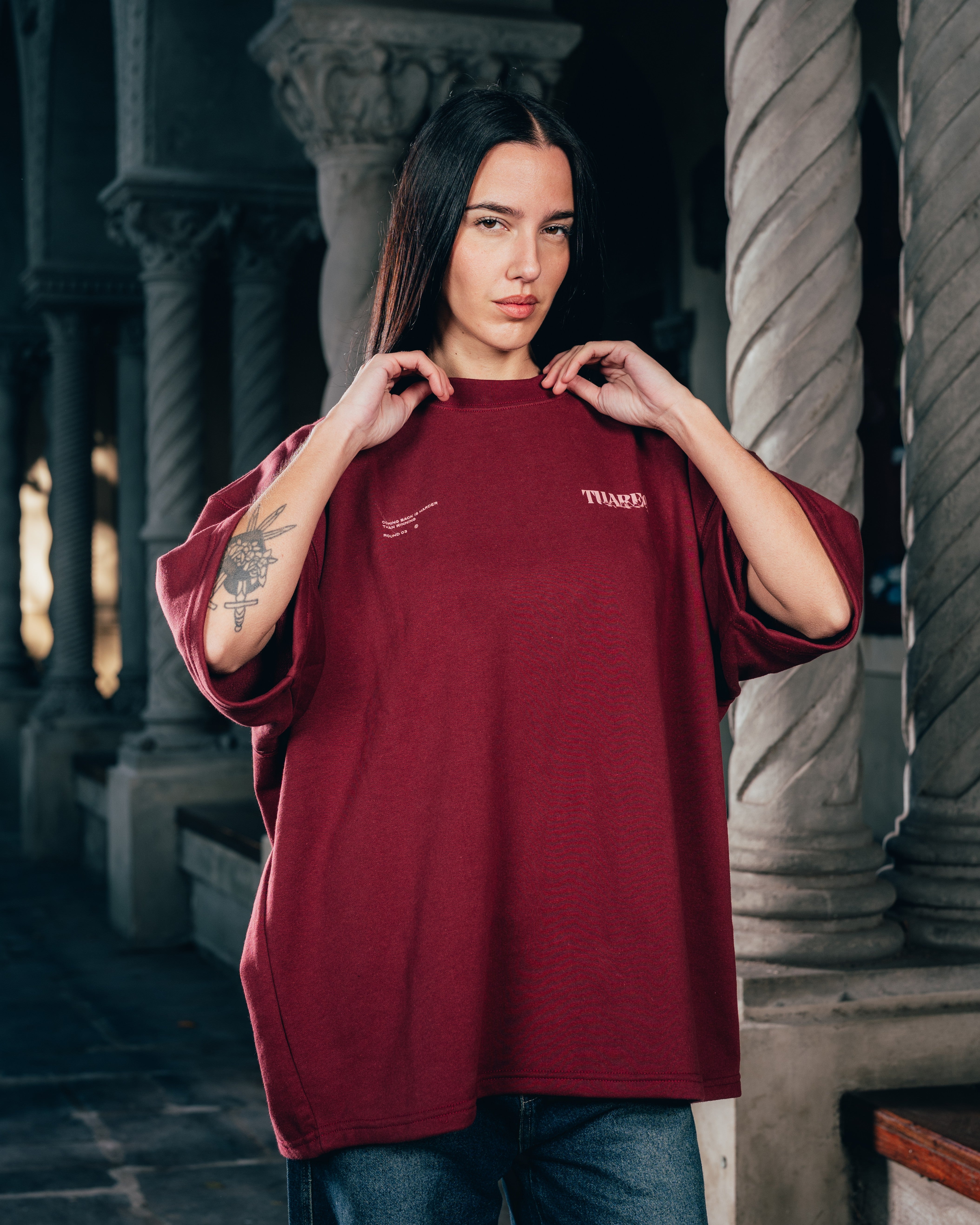 REMERA OVERSIZED [ WARRIOR ] CROWN BOARD