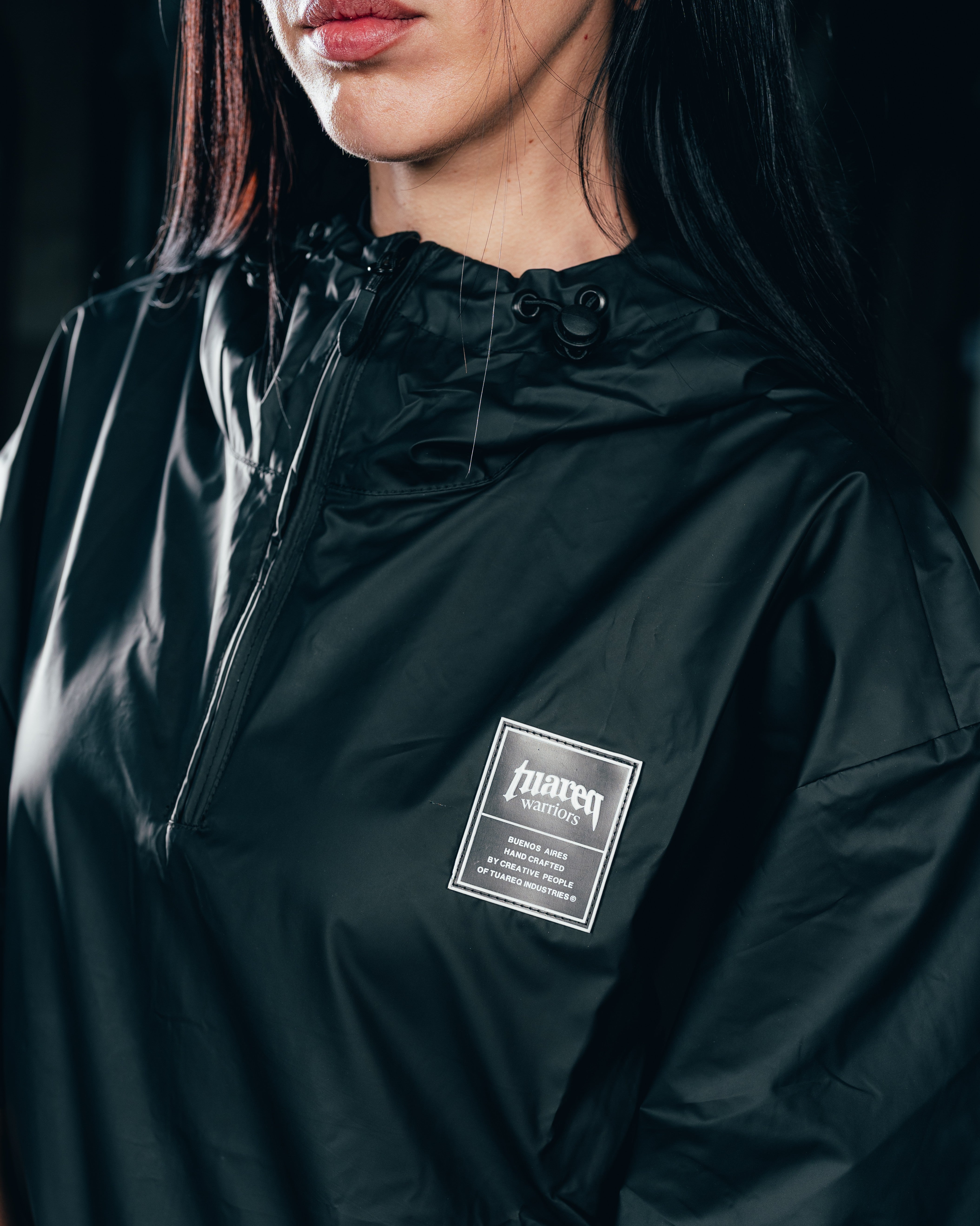 ANORAK MANGA CORTA [ WARRIOR ] BLACK