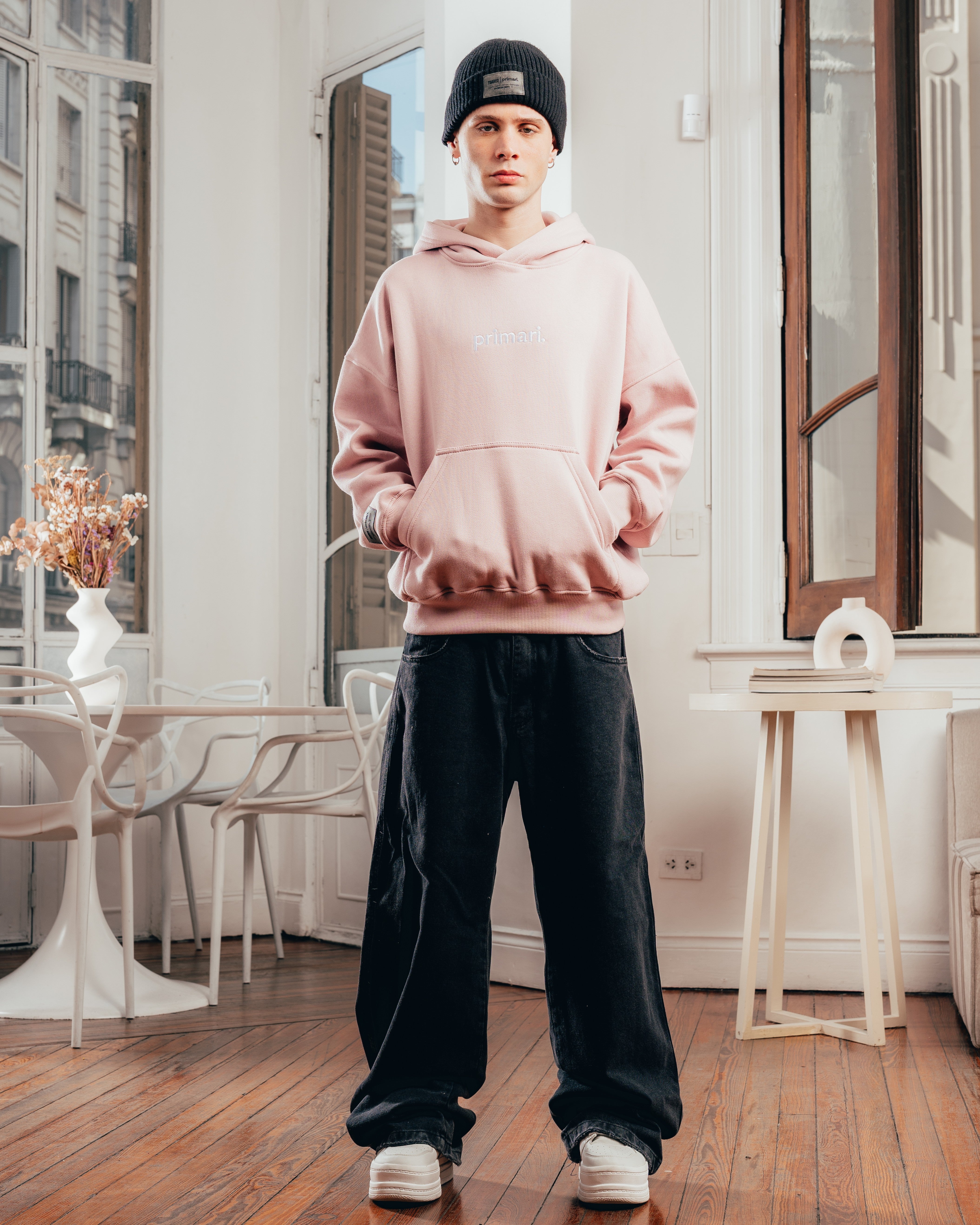 HOODIE EXTRAHEAVY [ PRIMARI ] PINK