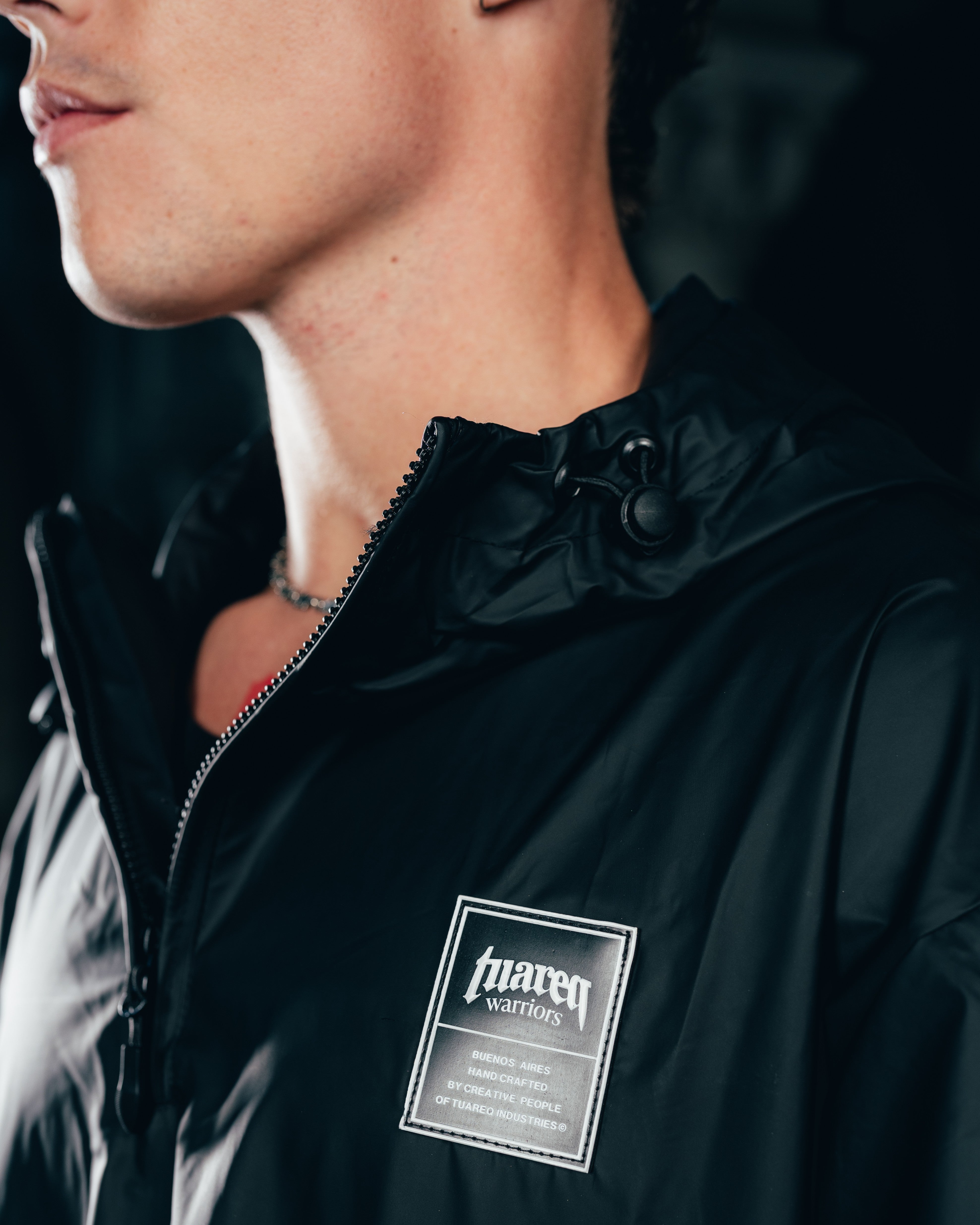ANORAK MANGA CORTA [ WARRIOR ] BLACK
