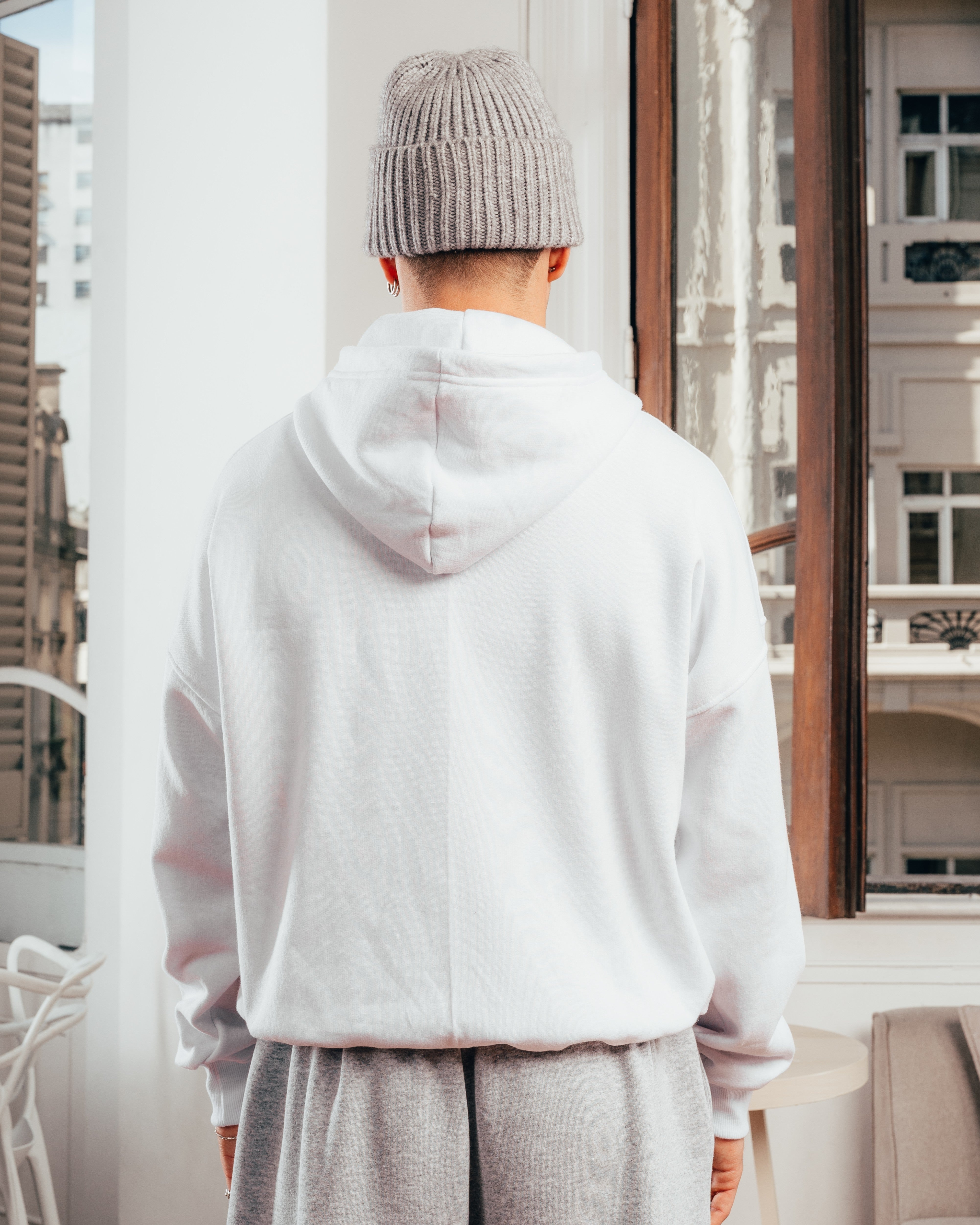 HOODIE EXTRAHEAVY [ PRIMARI ] WHITE