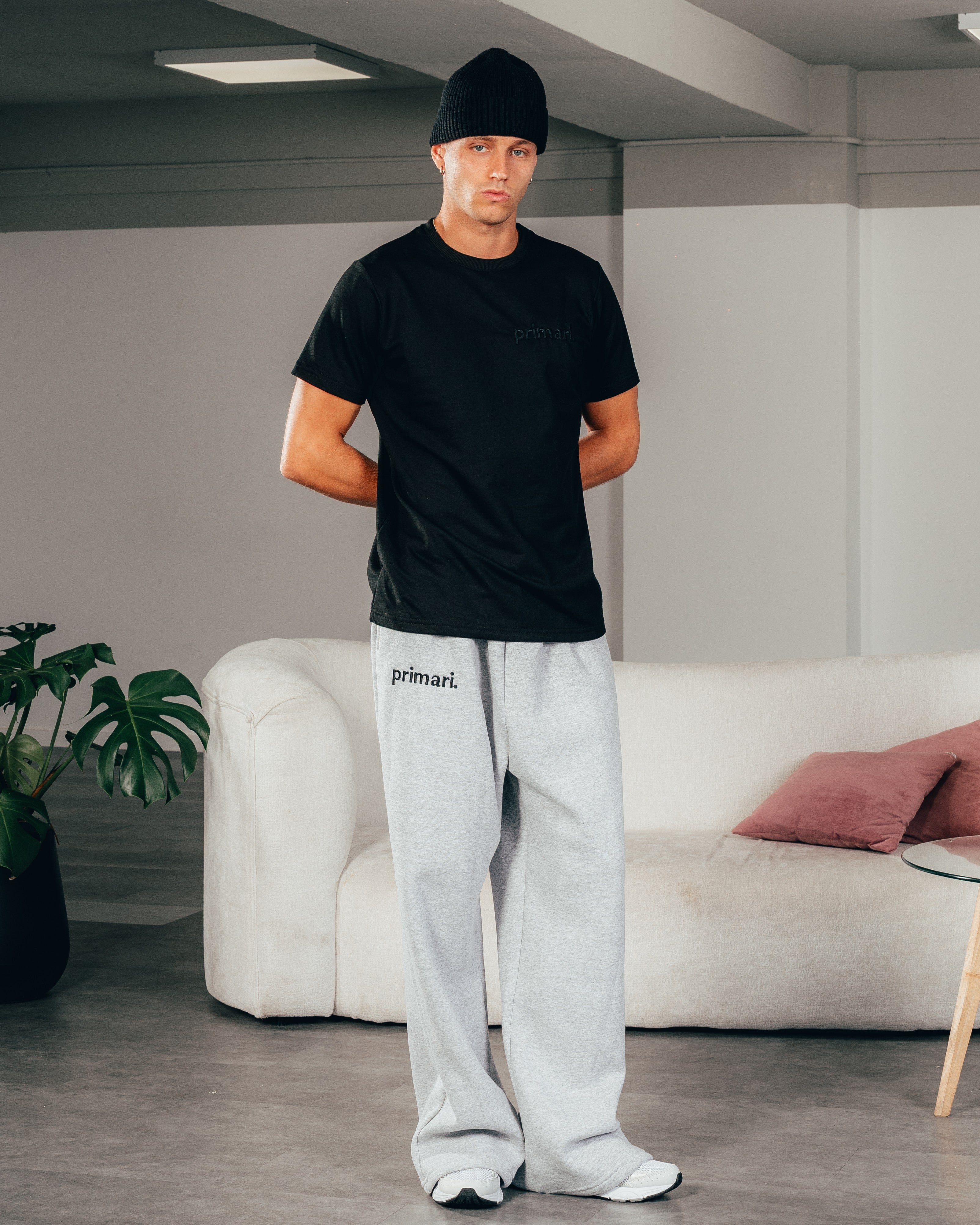 REMERA REGULAR FIT [ PRIMARI ] BLACK