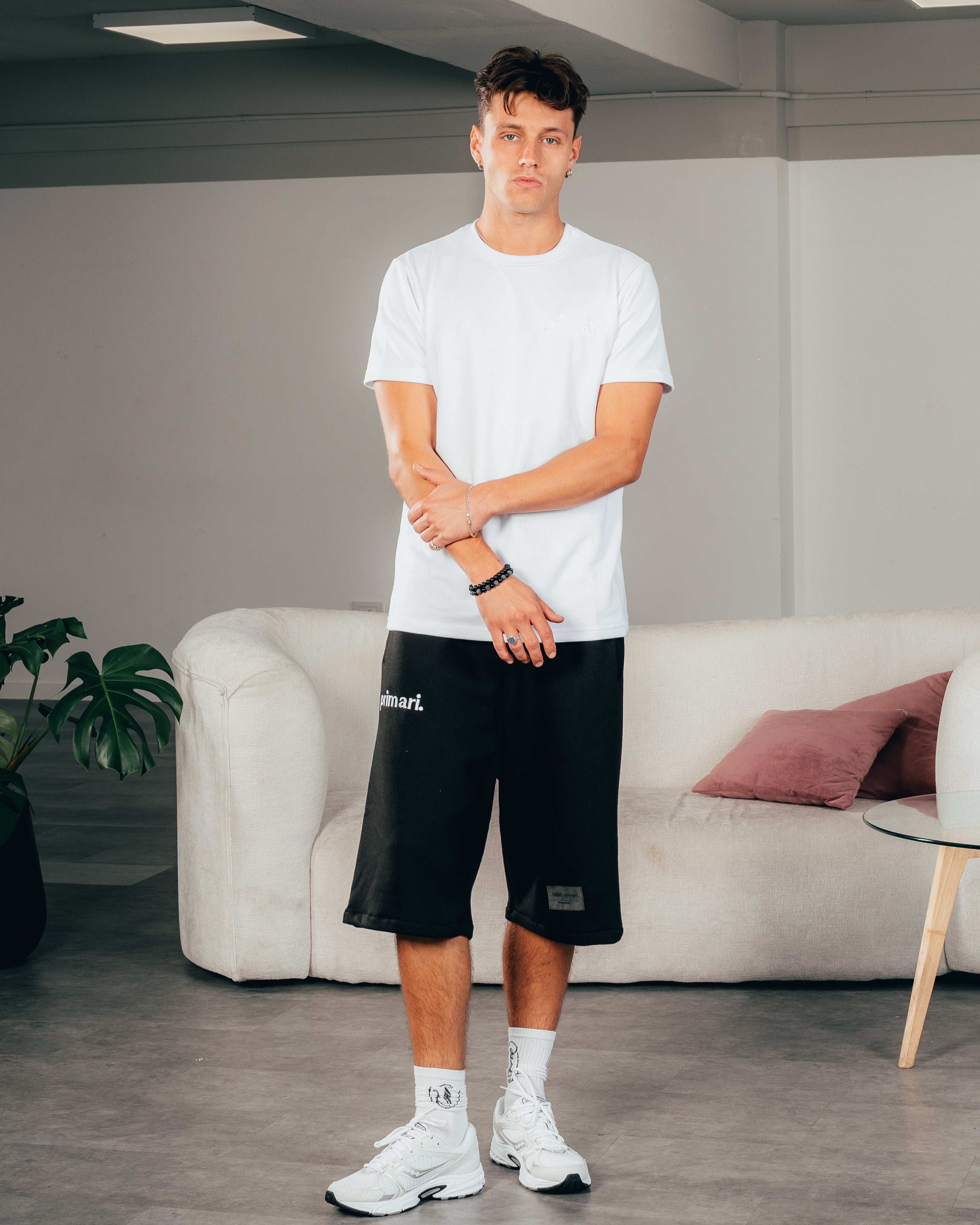 REMERA REGULAR FIT [ PRIMARI ] WHITE
