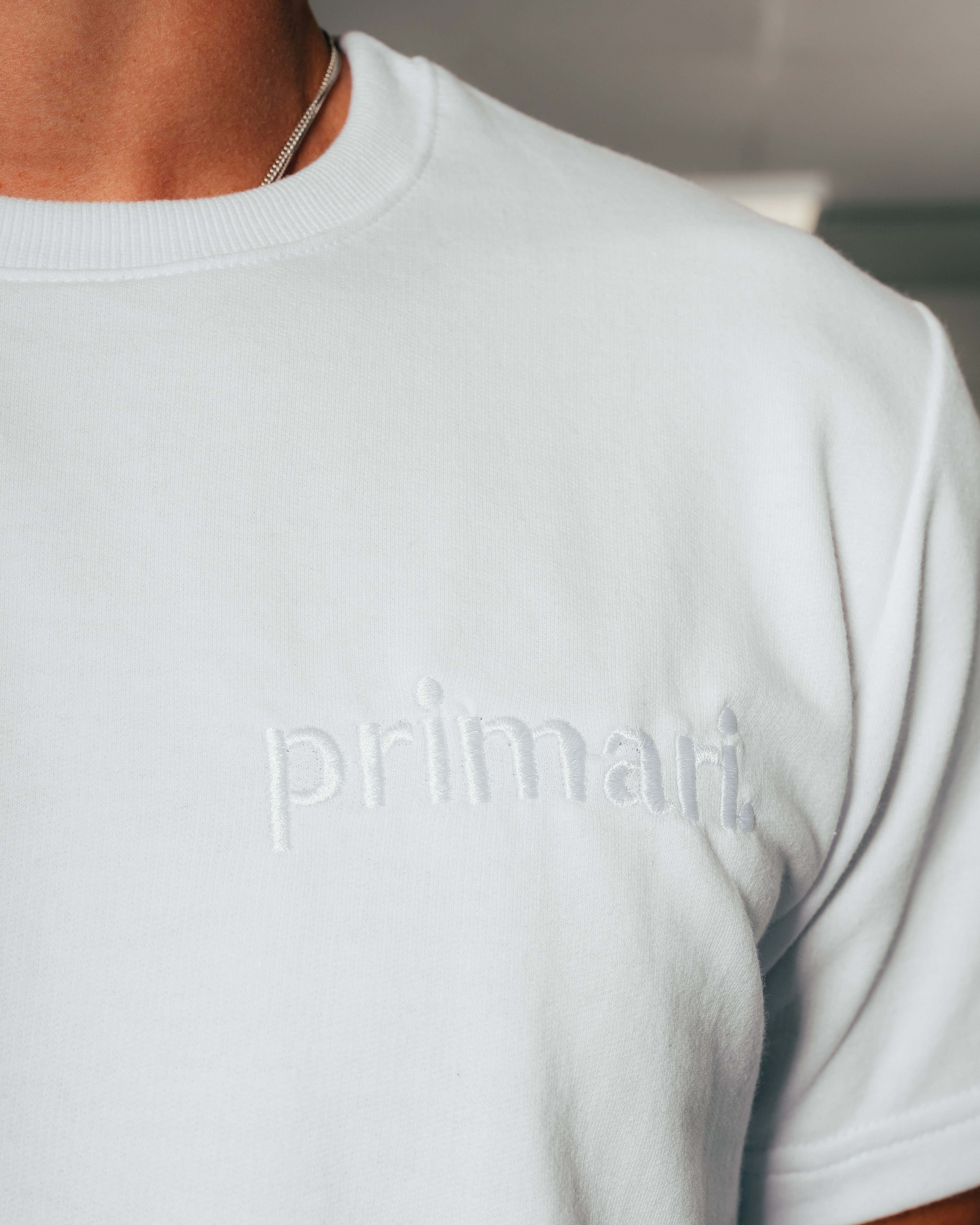 REMERA REGULAR FIT [ PRIMARI ] WHITE