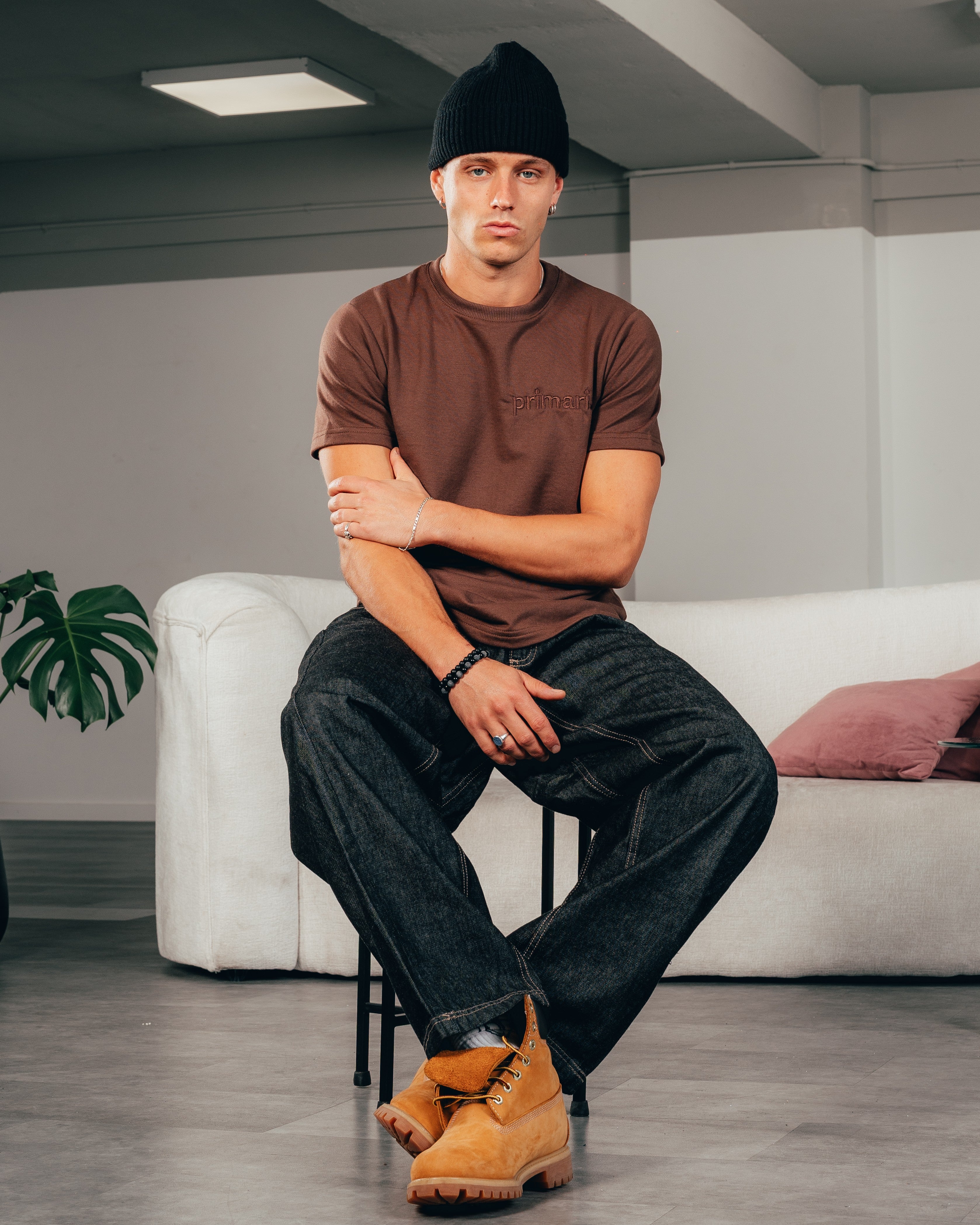 REMERA REGULAR FIT [ PRIMARI ] BROWN