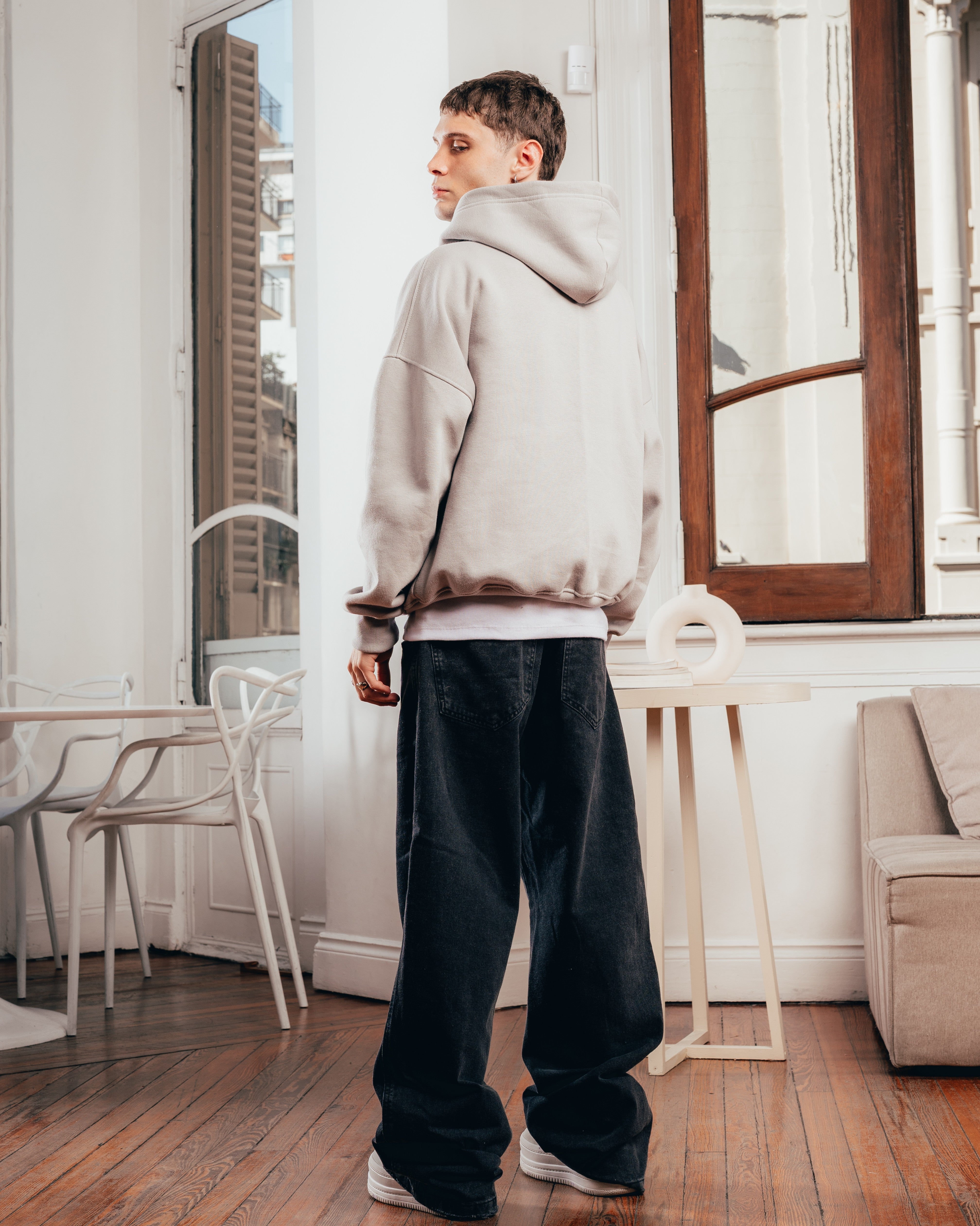 HOODIE EXTRAHEAVY [ PRIMARI ] STEEL