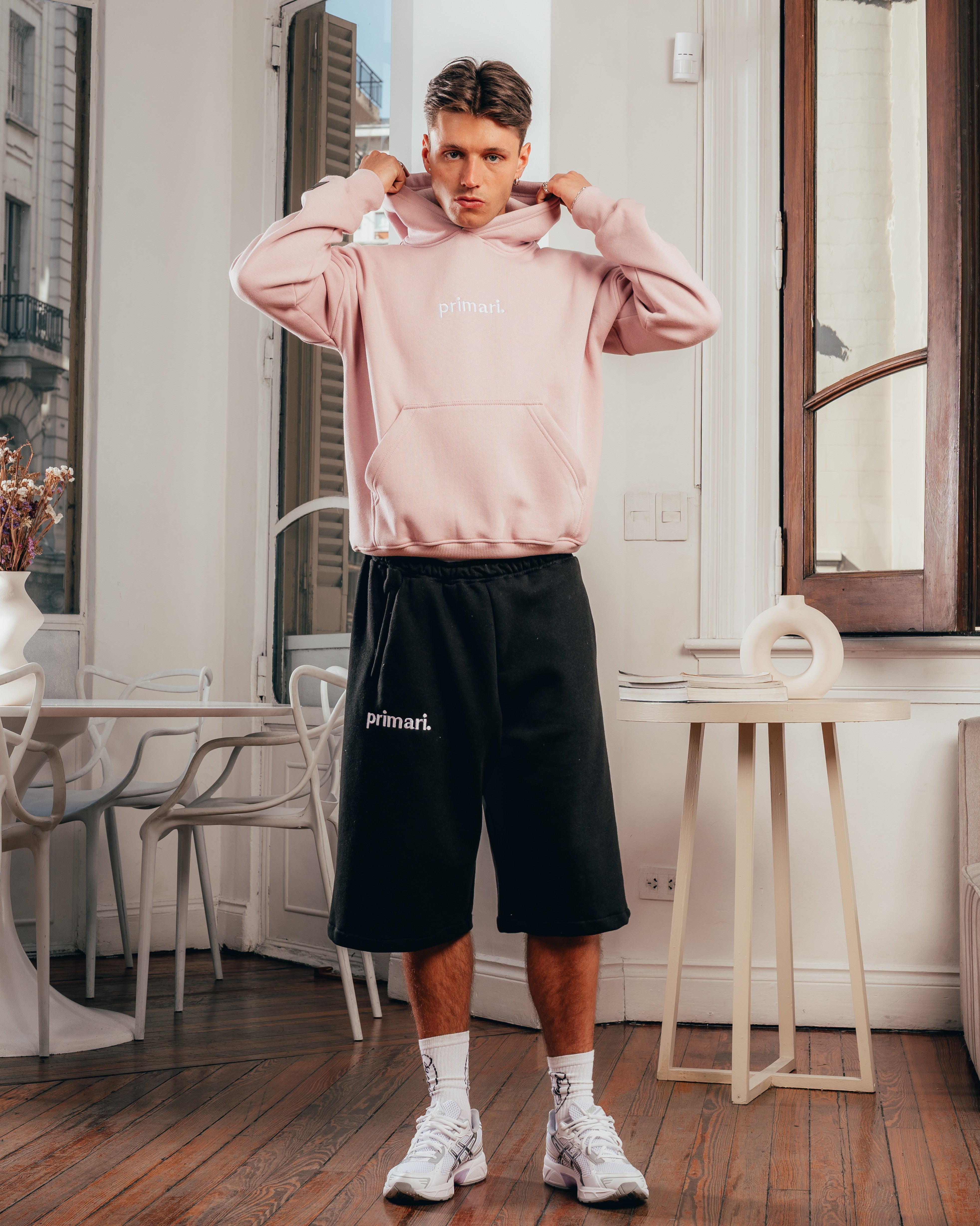 HOODIE EXTRAHEAVY [ PRIMARI ] PINK