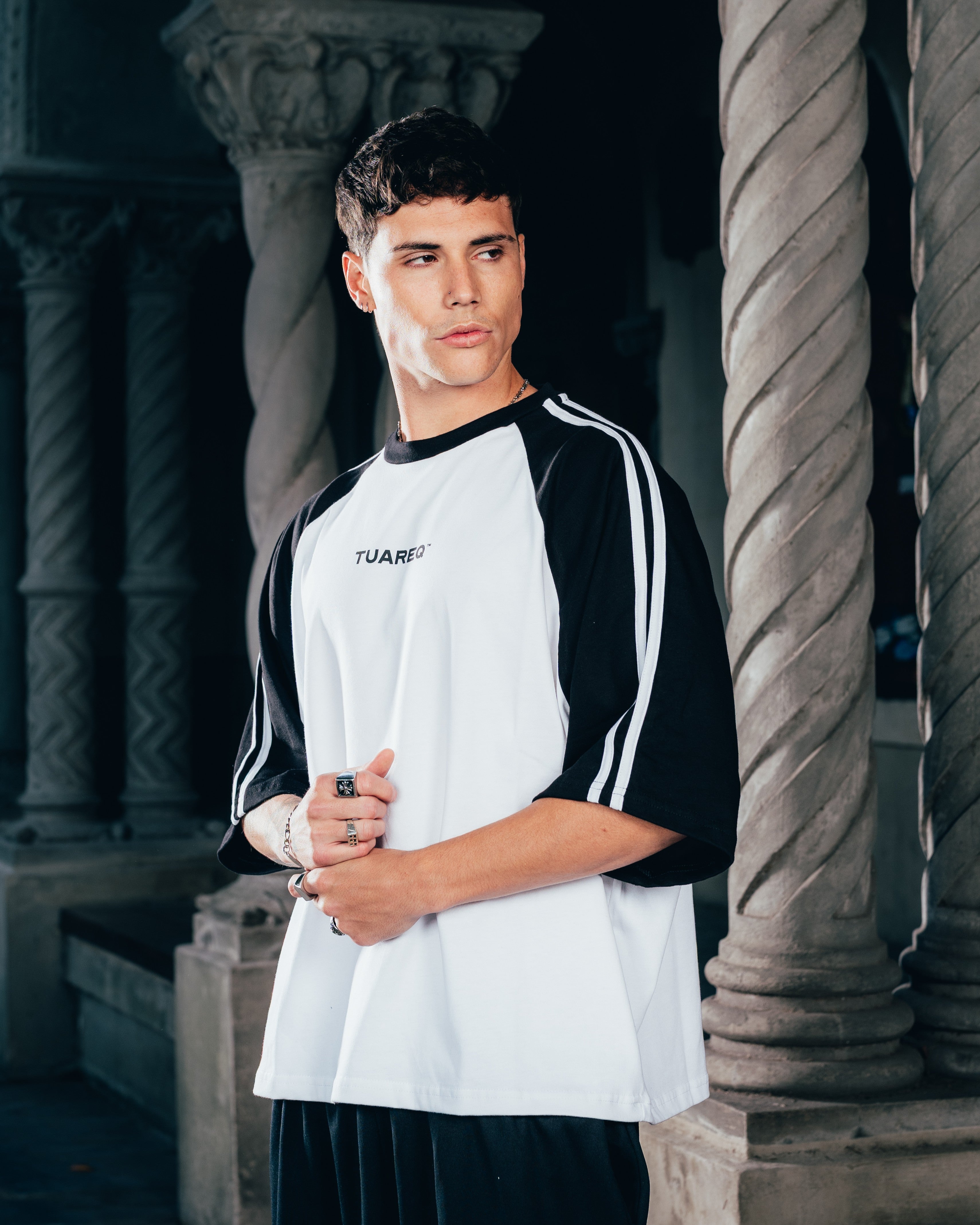REMERA OVERSIZED [ WARRIOR ] RANGLAN