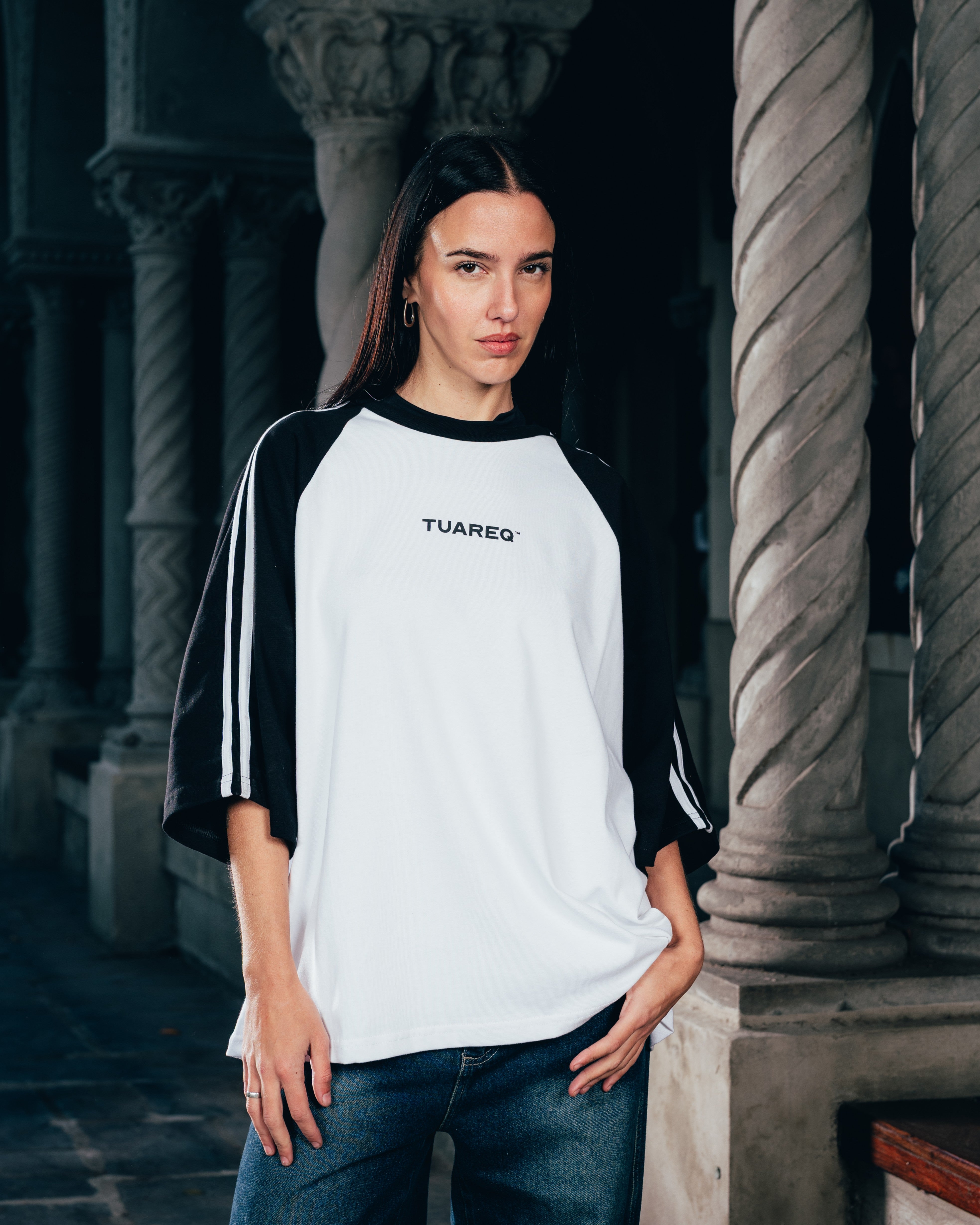 REMERA OVERSIZED [ WARRIOR ] RANGLAN