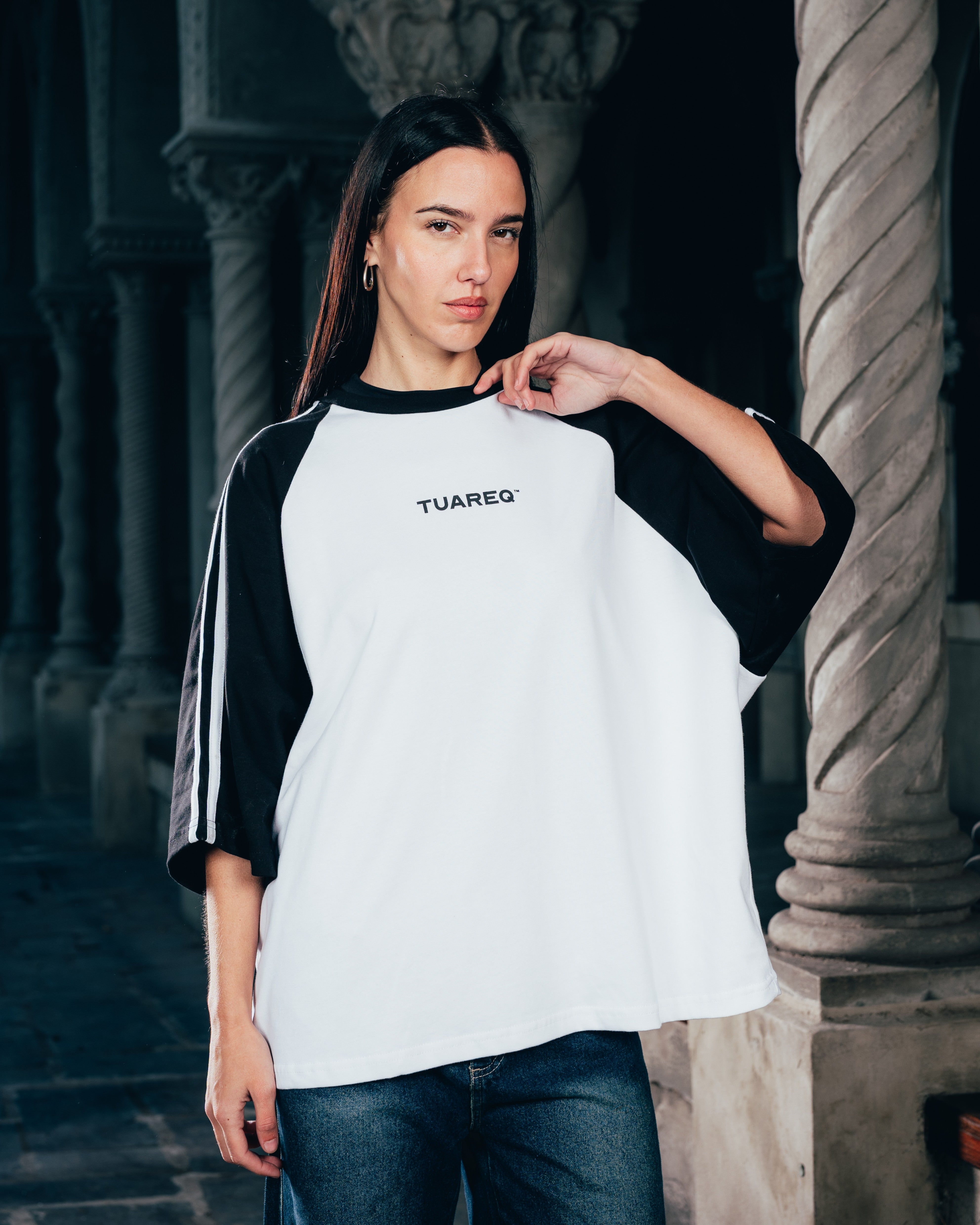 REMERA OVERSIZED [ WARRIOR ] RANGLAN