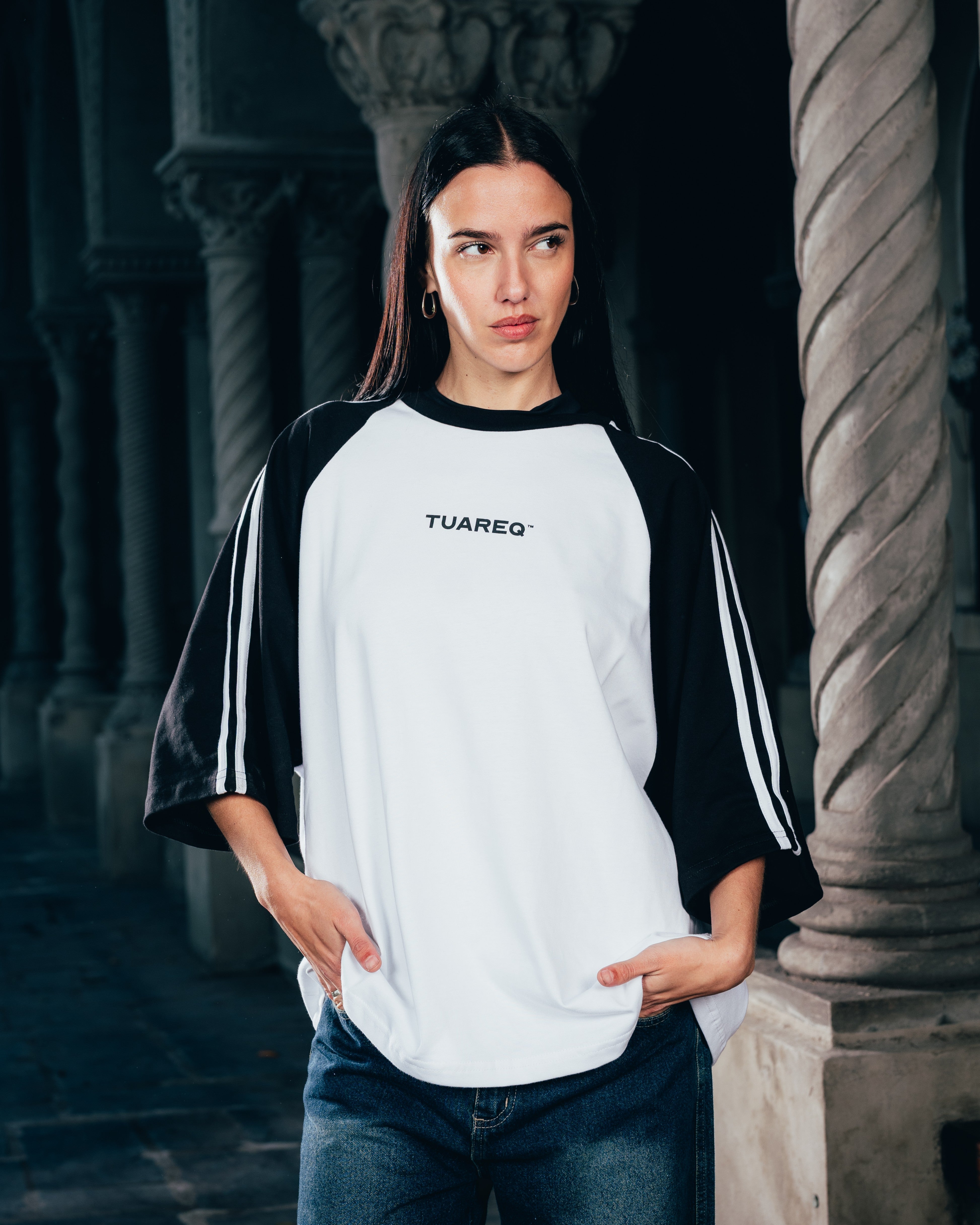 REMERA OVERSIZED [ WARRIOR ] RANGLAN