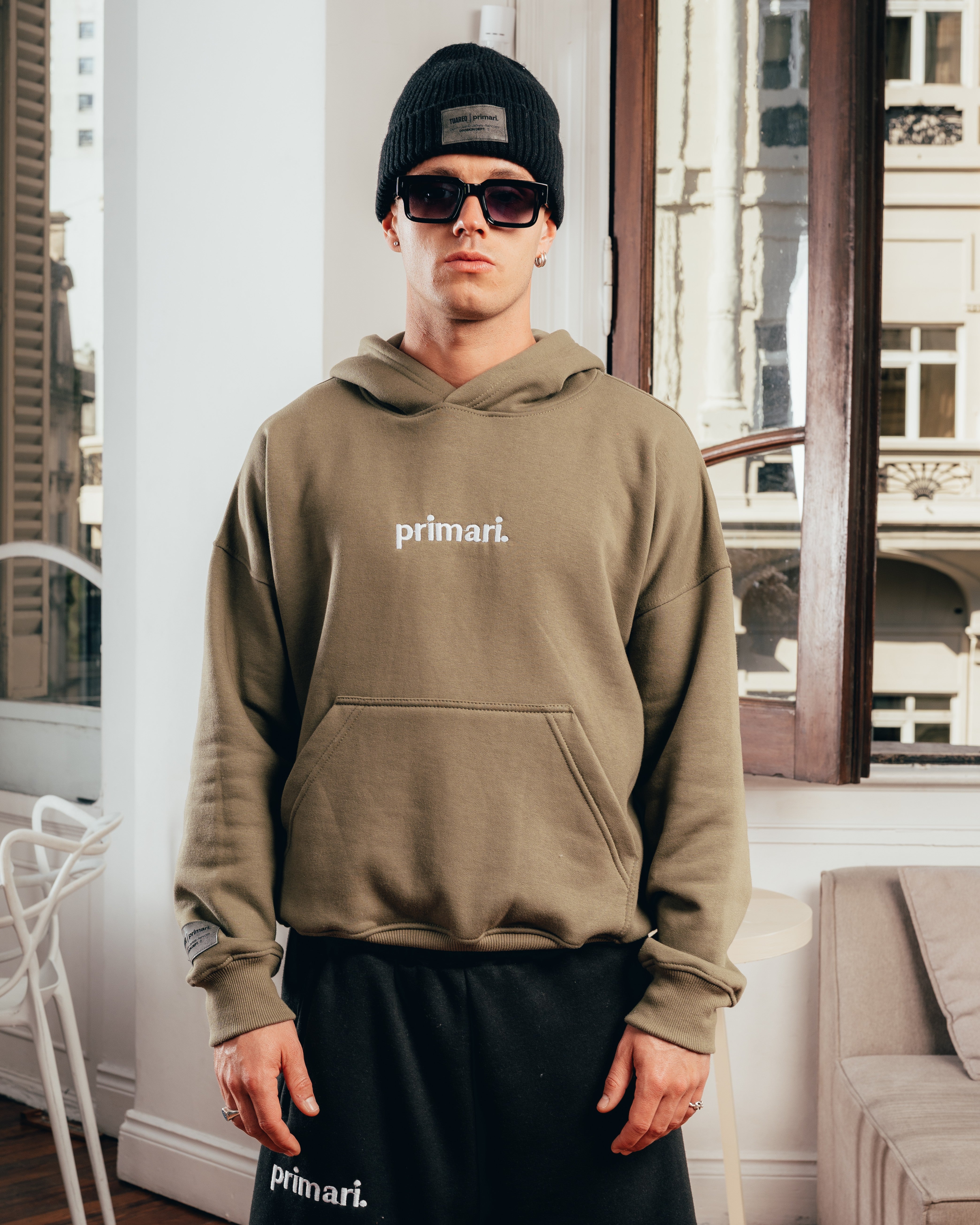 HOODIE EXTRAHEAVY [ PRIMARI ] MUSGO