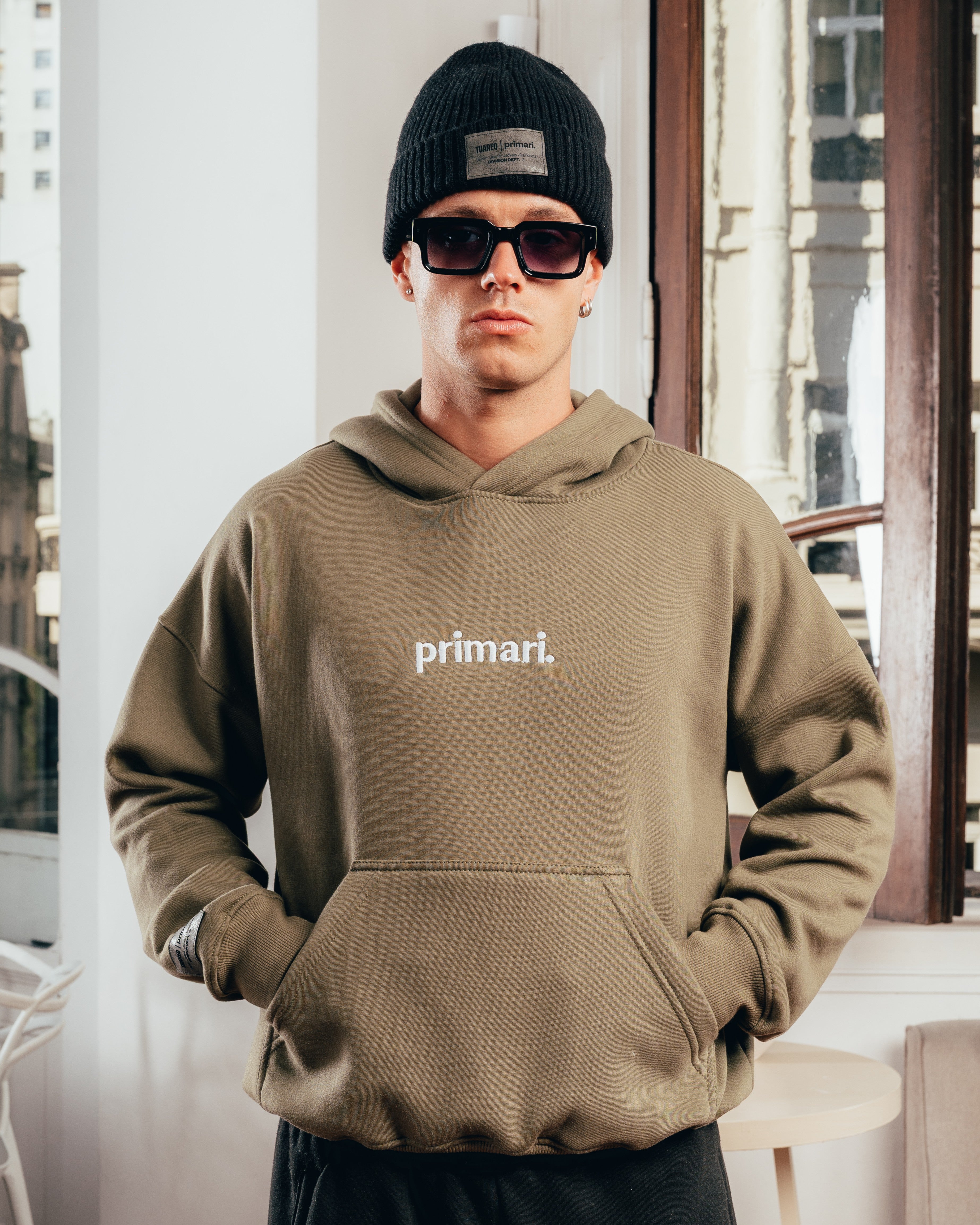 HOODIE EXTRAHEAVY [ PRIMARI ] MUSGO