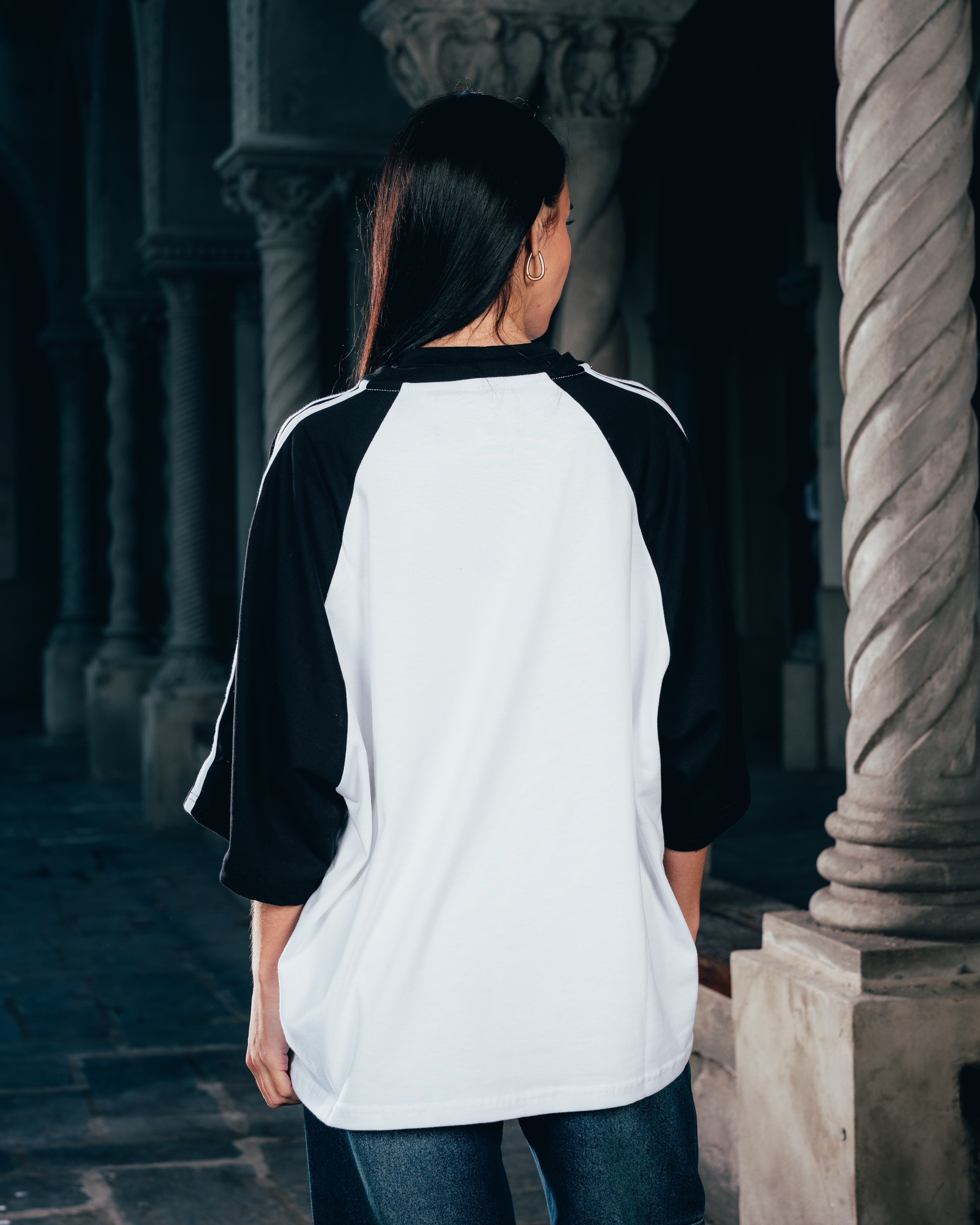REMERA OVERSIZED [ WARRIOR ] RANGLAN