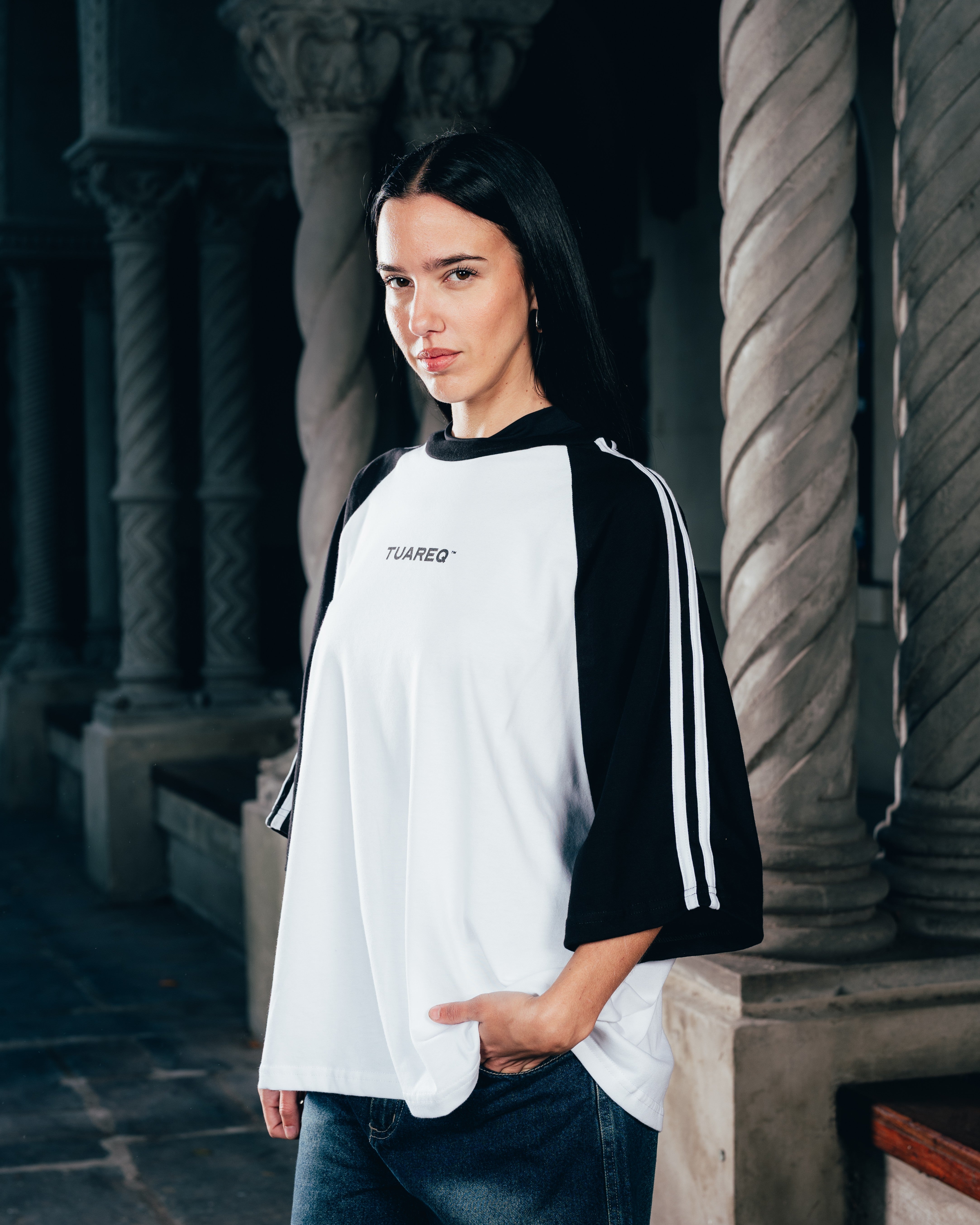 REMERA OVERSIZED [ WARRIOR ] RANGLAN