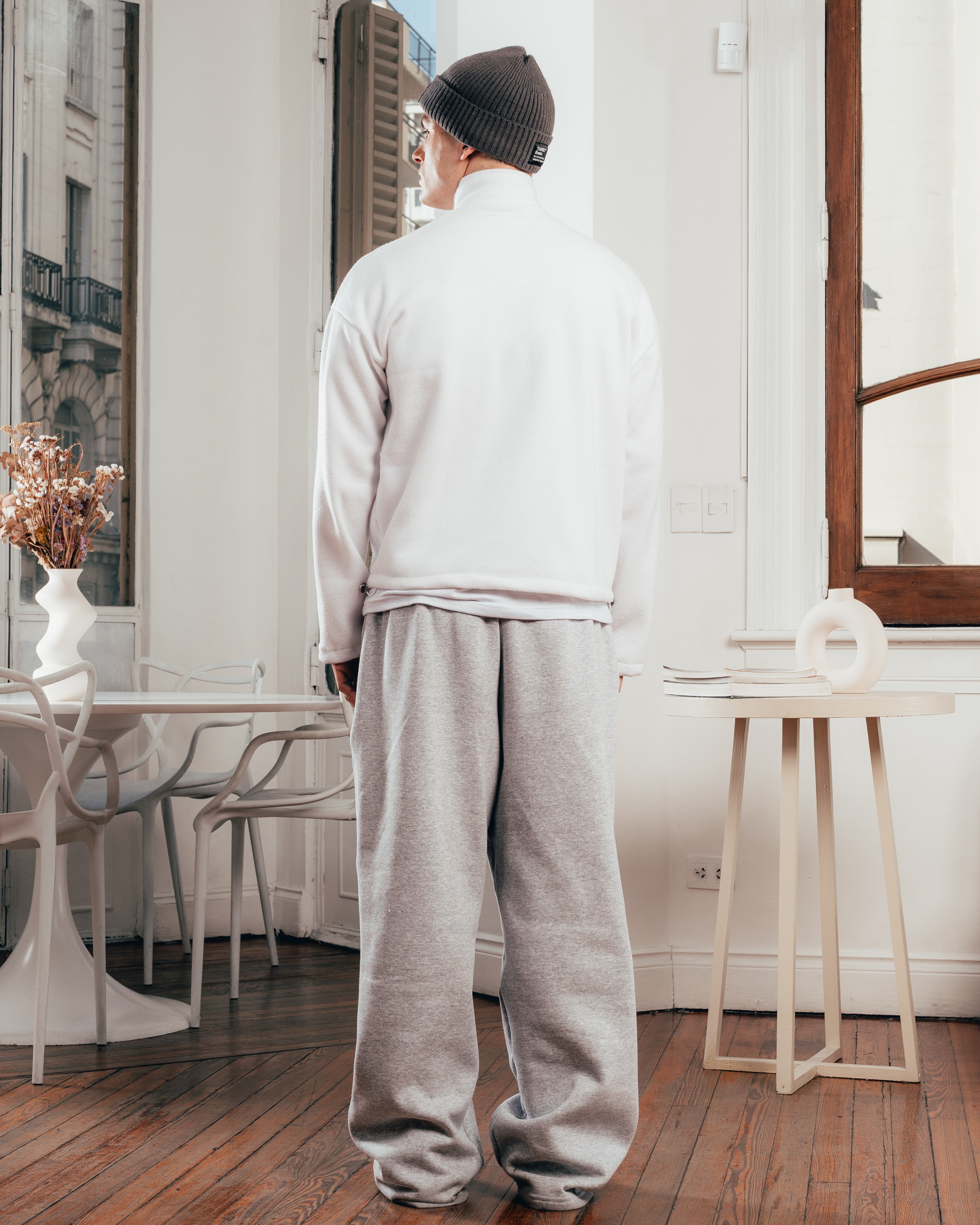 CREWNECK POLAR GRUESO [ PRIMARI ] WHITE