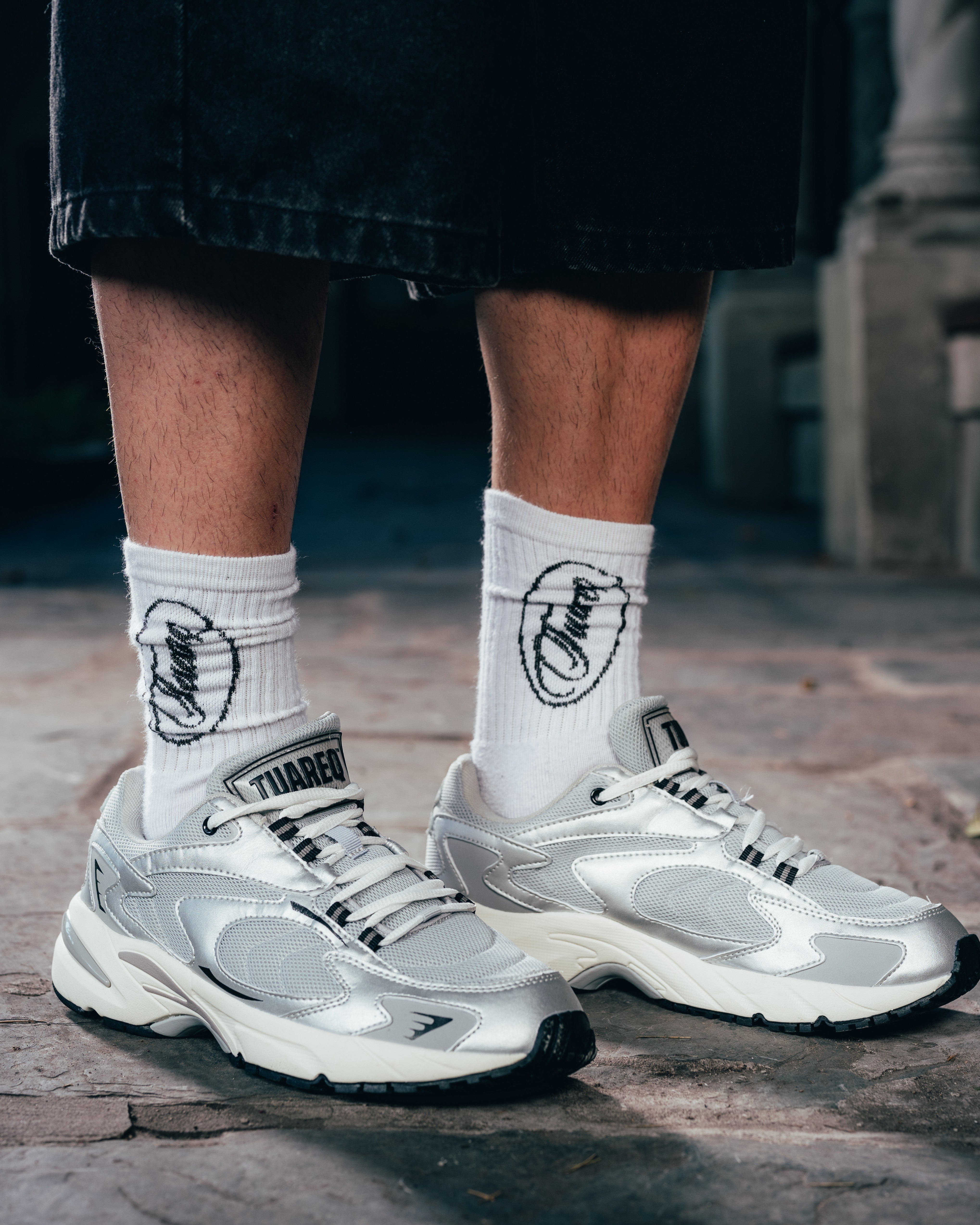 ZAPATILLAS [ WARRIOR ] SILVER