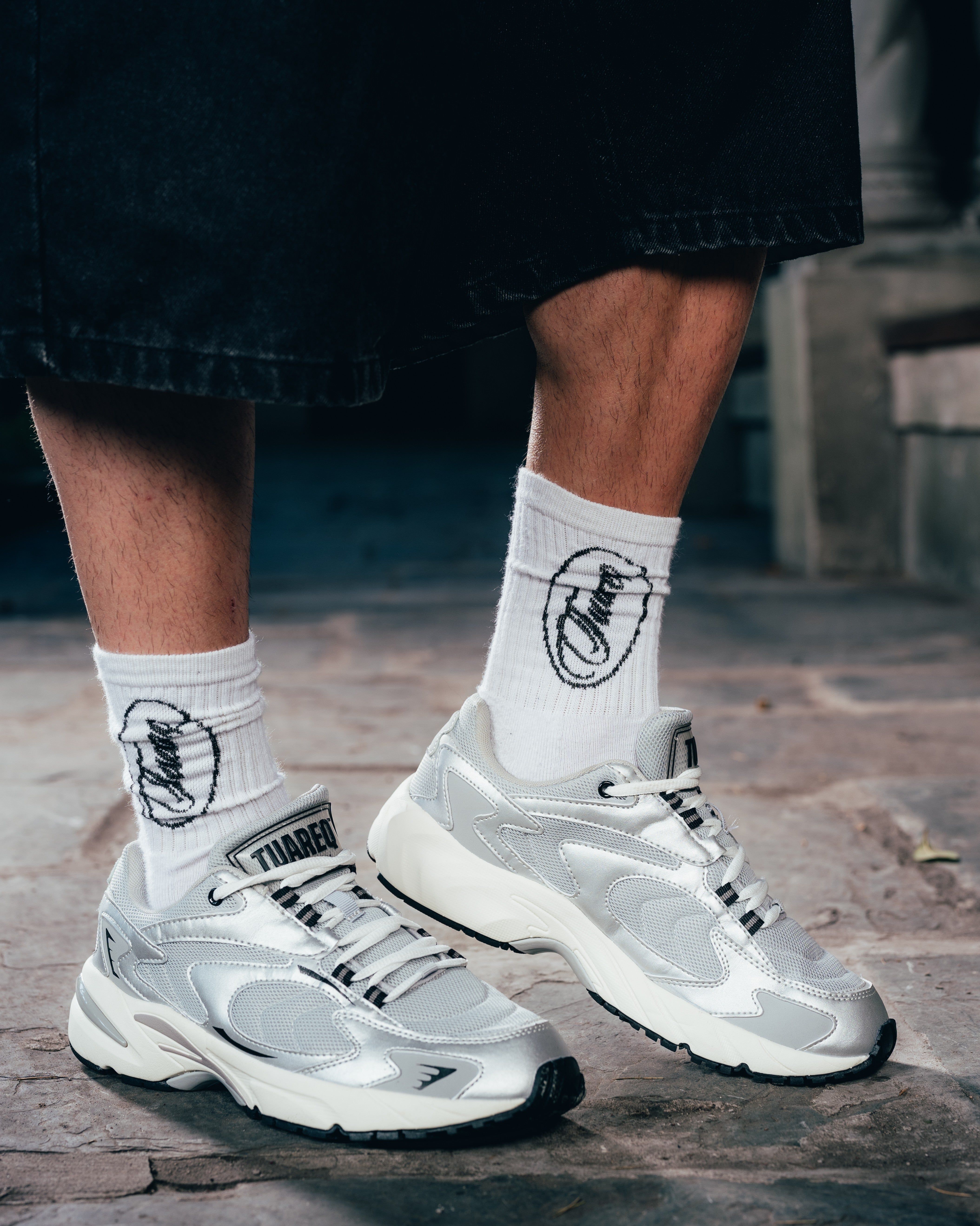 ZAPATILLAS [ WARRIOR ] SILVER