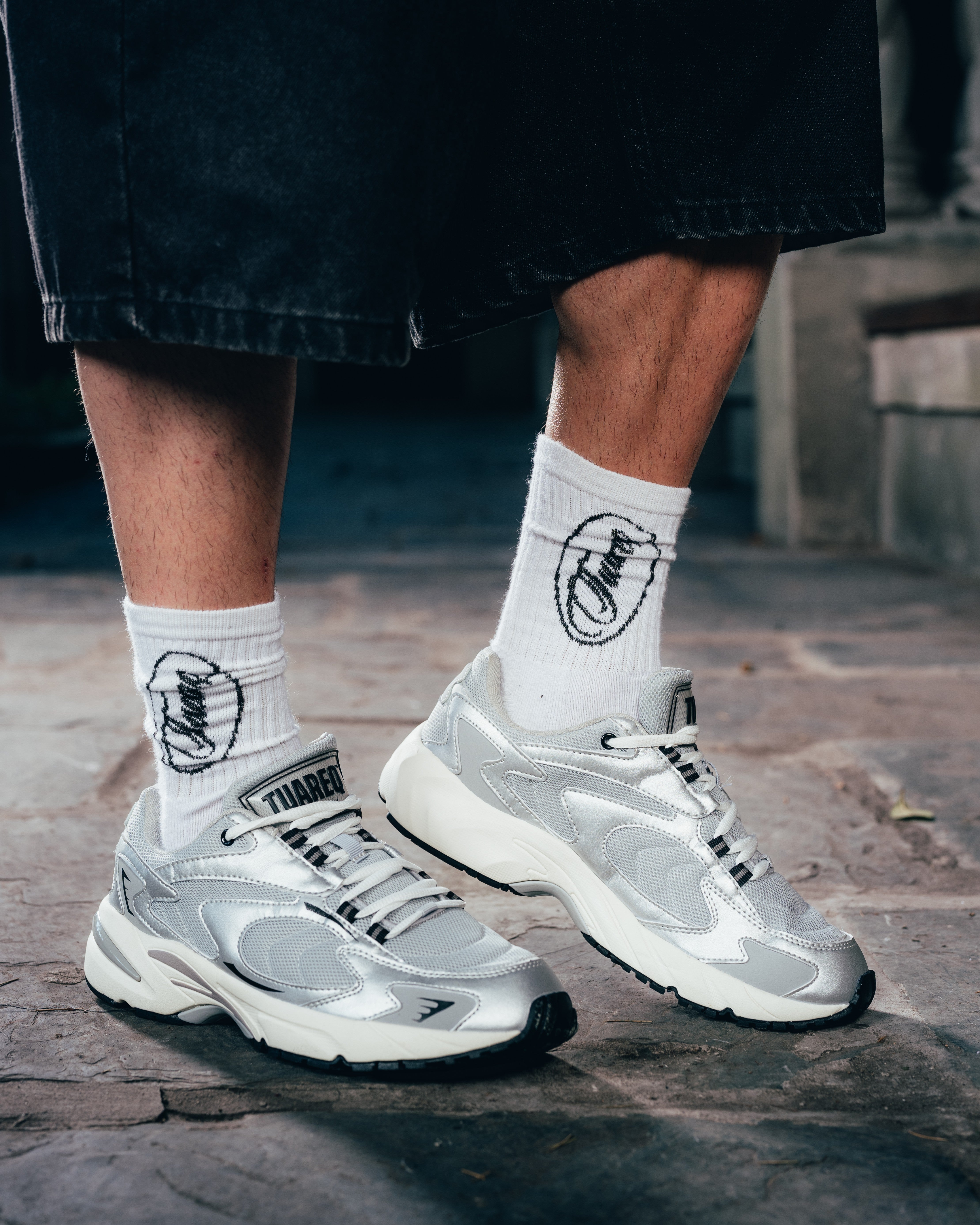 ZAPATILLAS [ WARRIOR ] SILVER