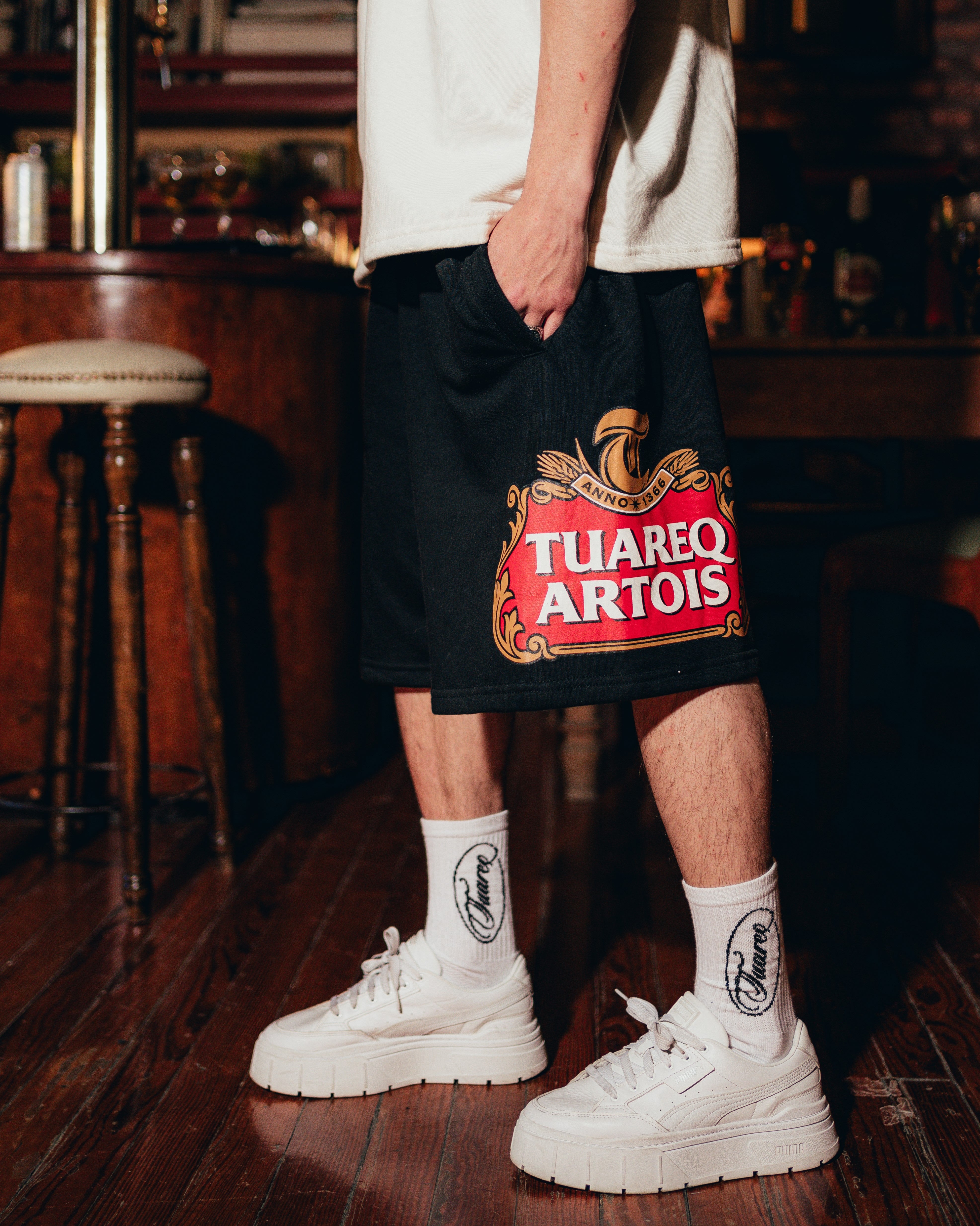 SHORT OVERSIZED [ STELLA ARTOIS ] CLASIC LOGO