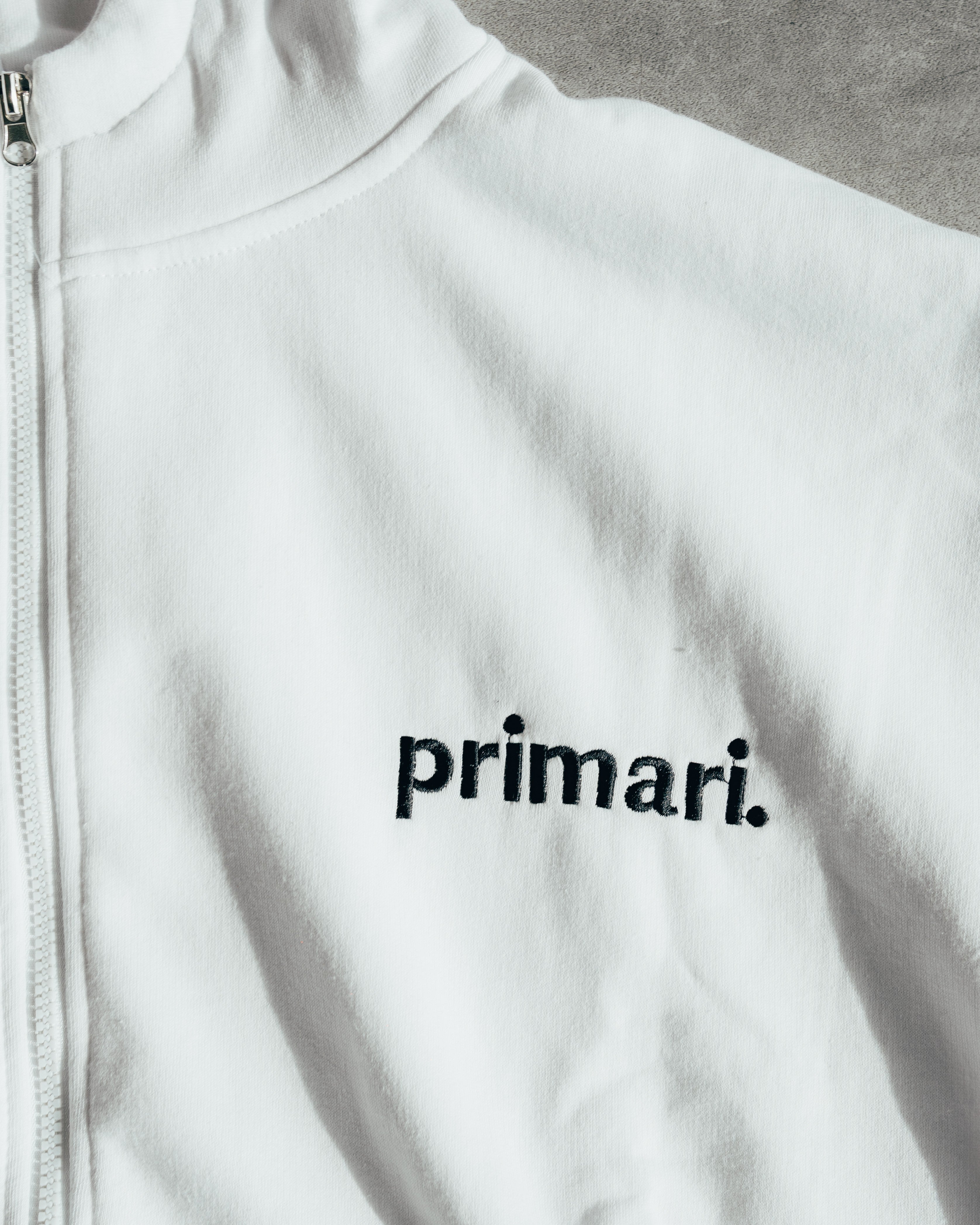CAMPERA PESADA DOBLE CIERRE [ PRIMARI ] WHITE