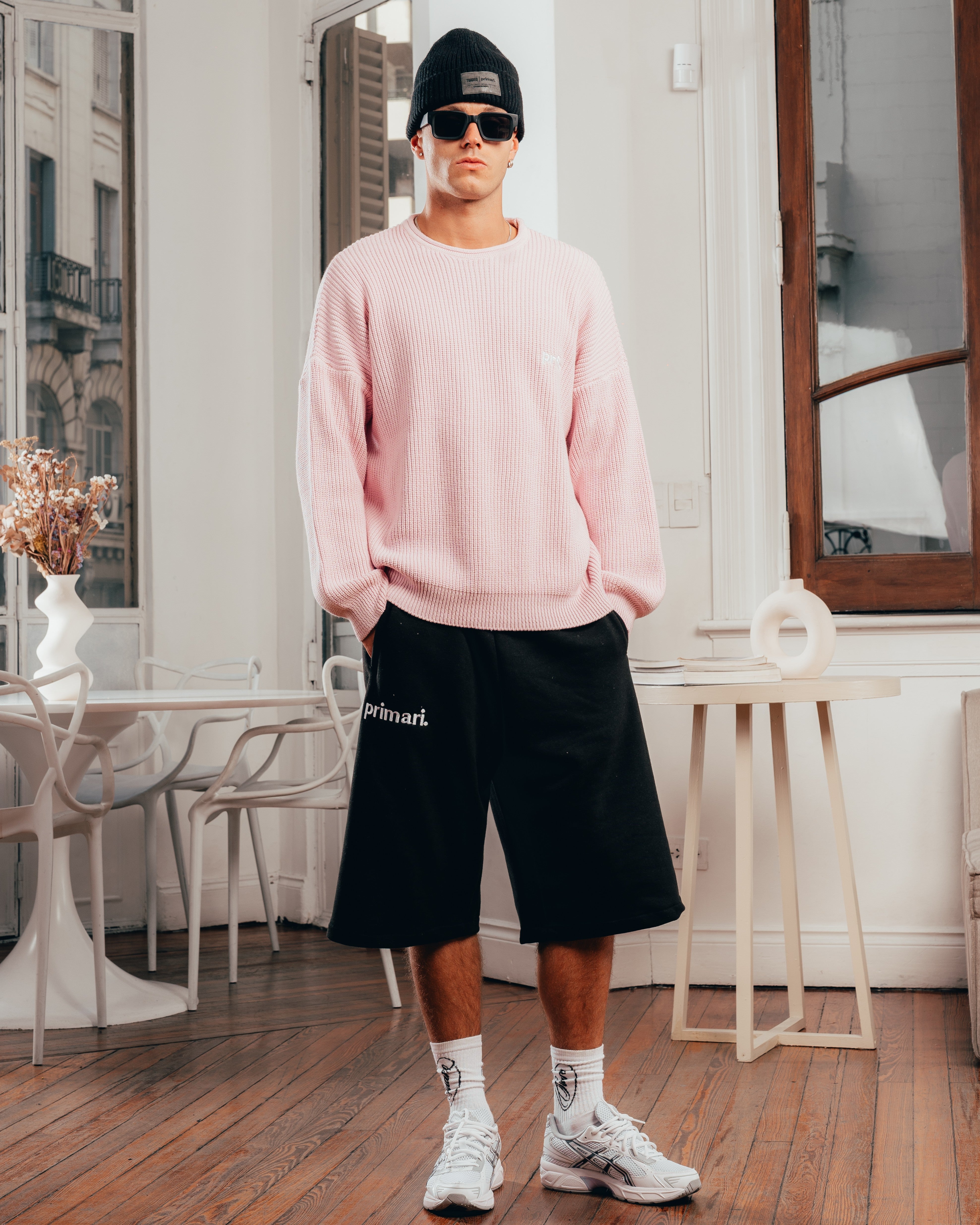SWEATER TEJIDO PESADO [ PRIMARI ] BABY ROSE
