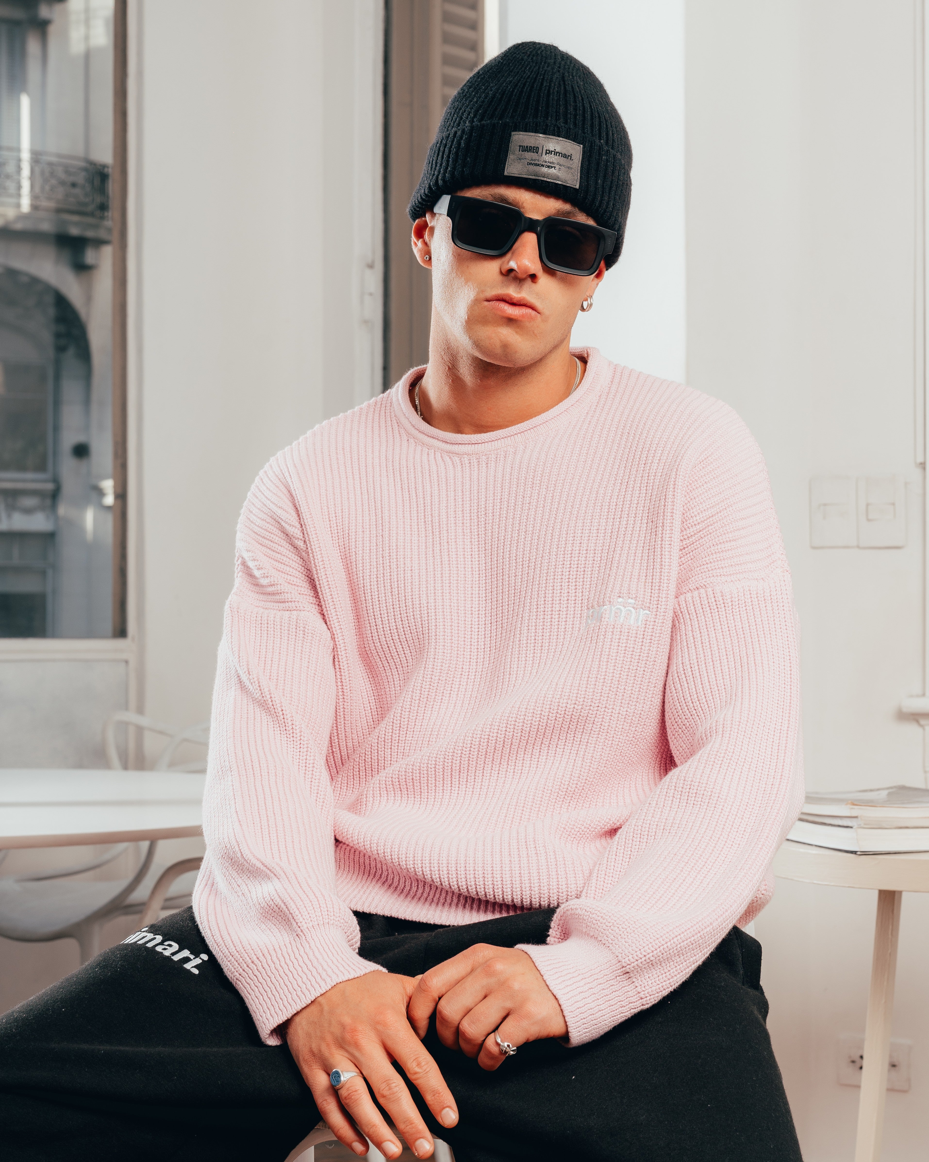 SWEATER TEJIDO PESADO [ PRIMARI ] BABY ROSE