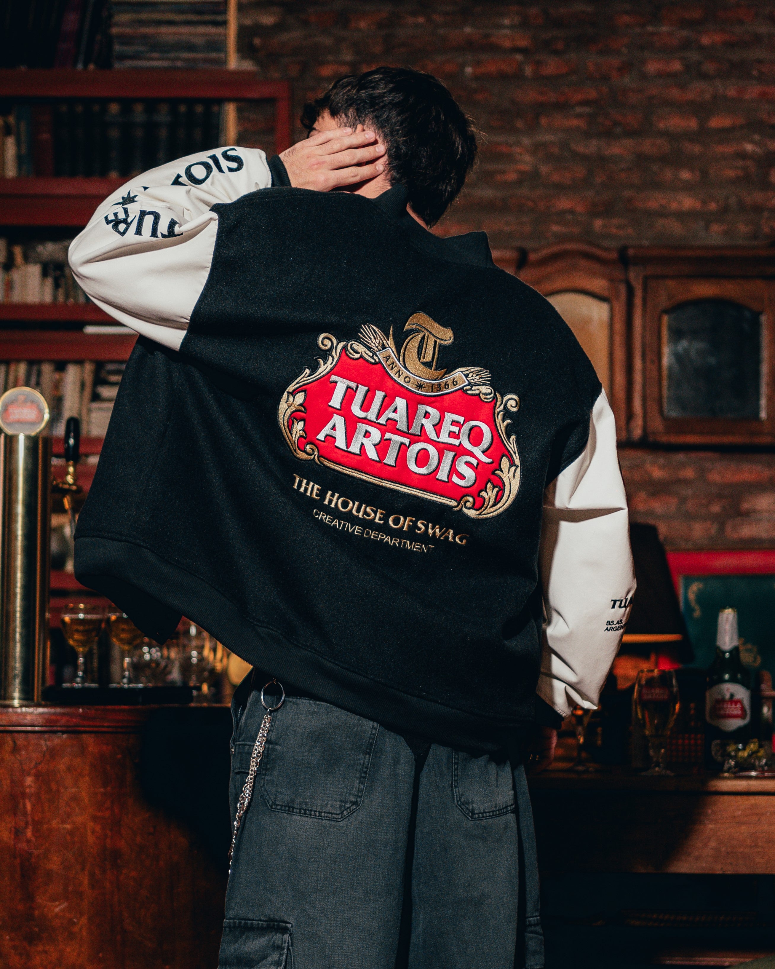 CAMPERA VARSITY [ STELLA ARTOIS ] IMPERIAL