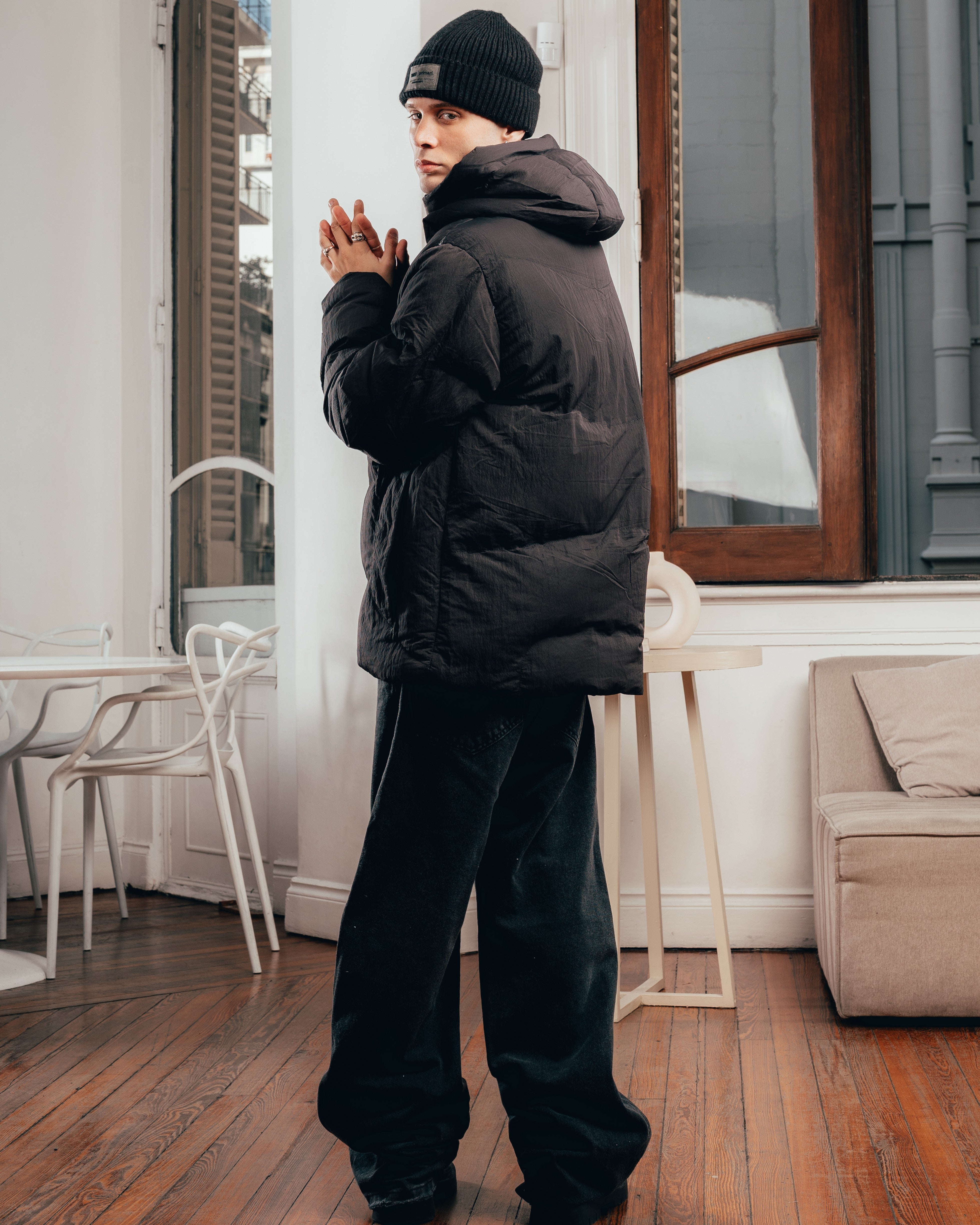 CAMPERA PUFFER [ PRIMARI ] BLACK