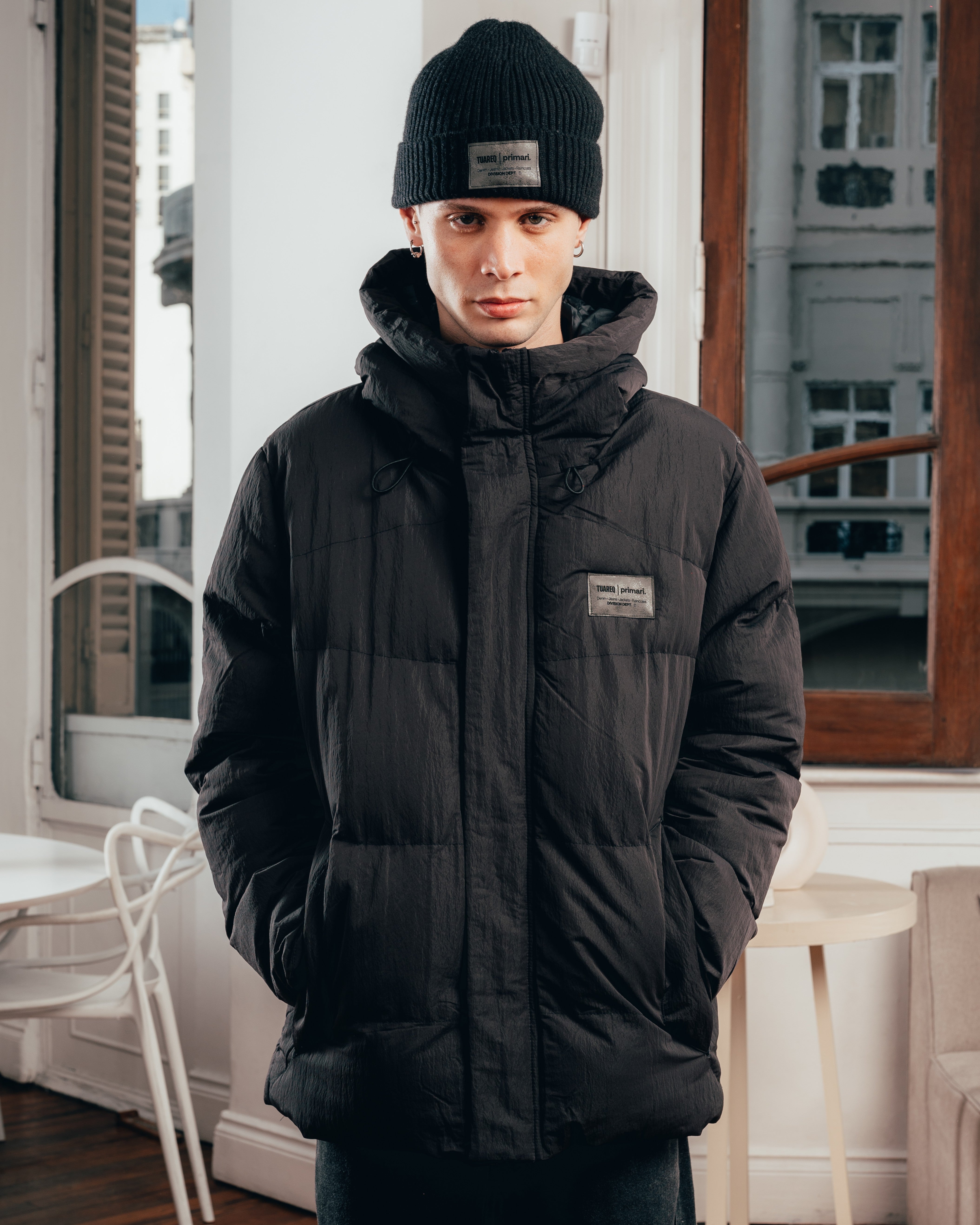 CAMPERA PUFFER [ PRIMARI ] BLACK