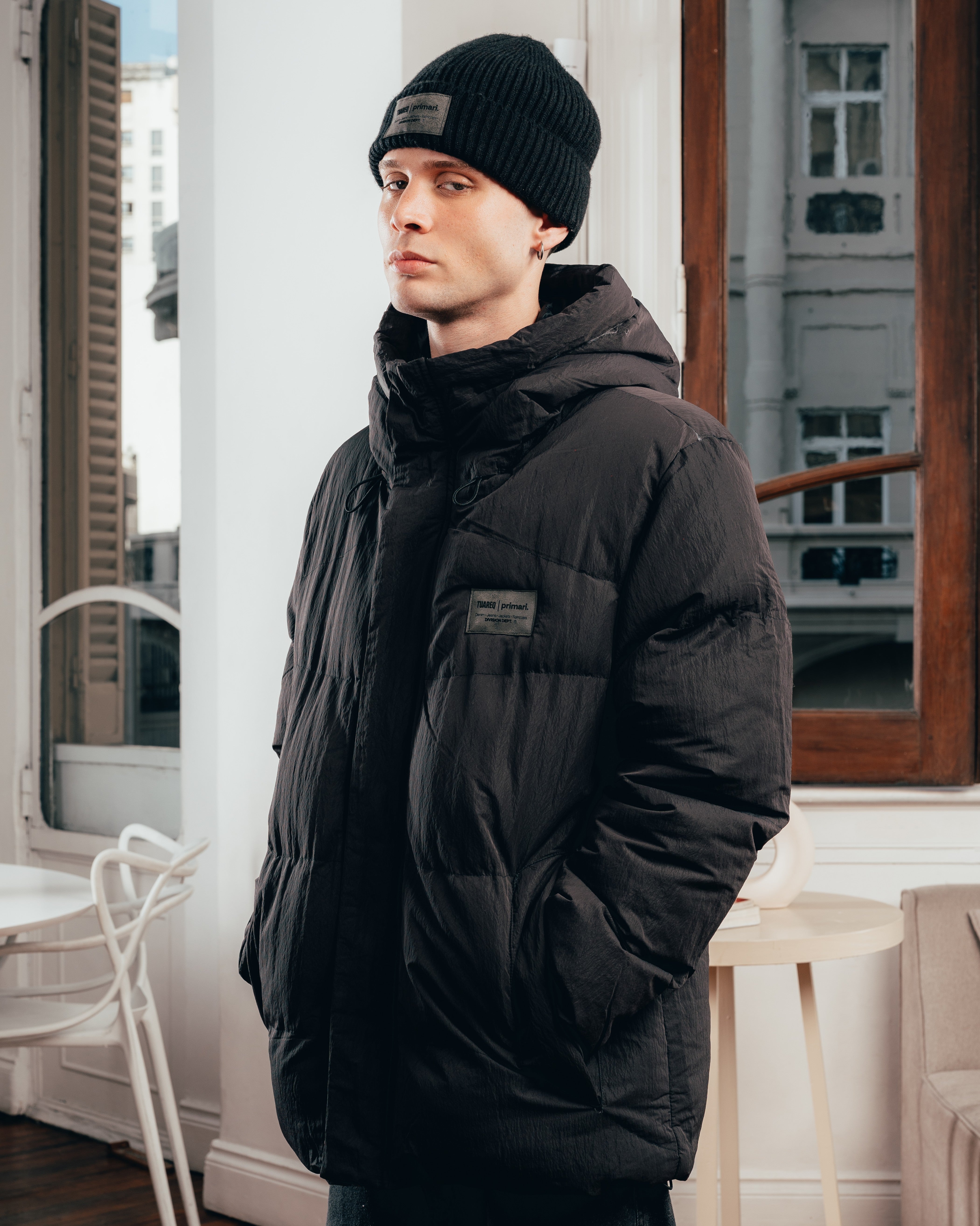 CAMPERA PUFFER [ PRIMARI ] BLACK