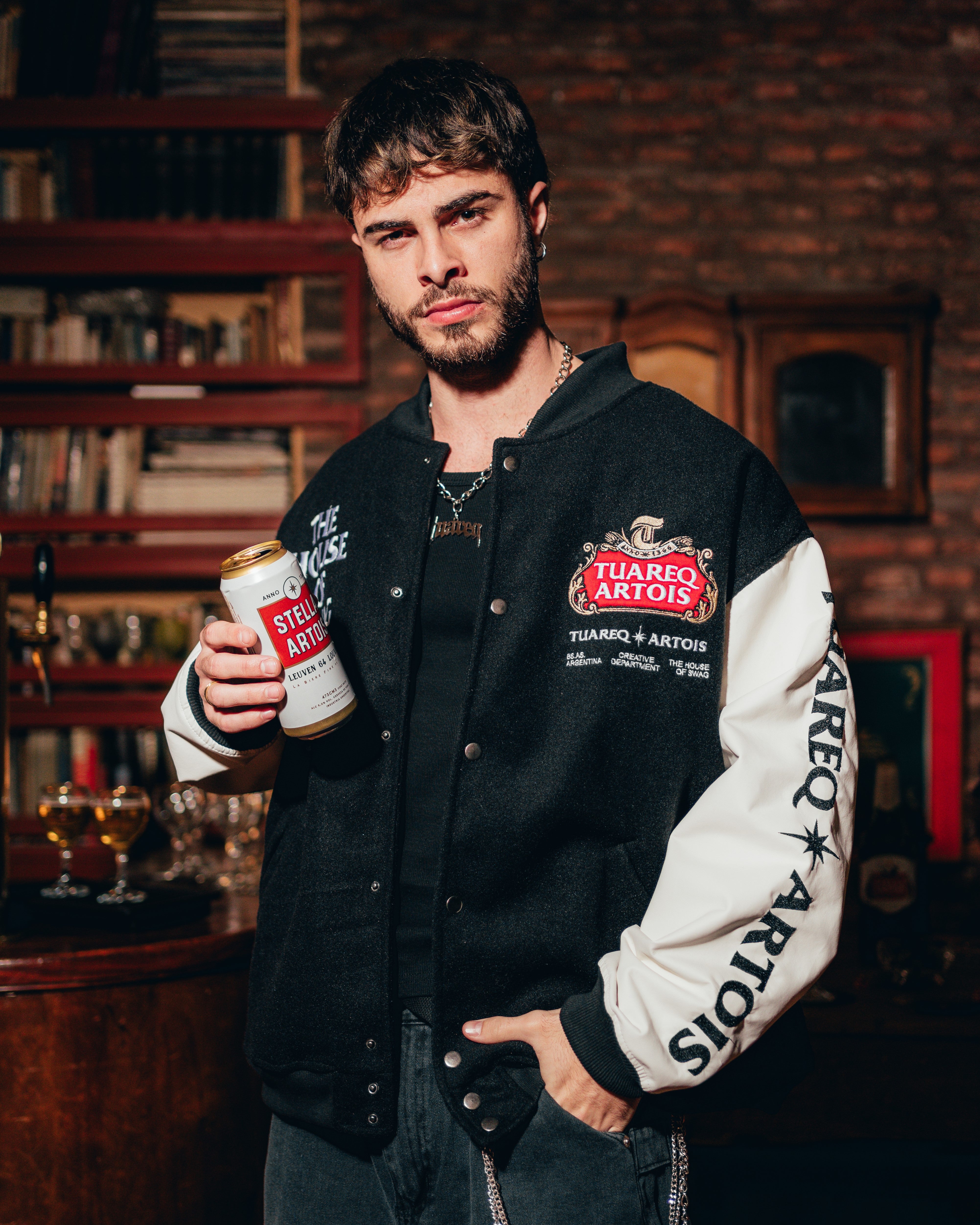 CAMPERA VARSITY [ STELLA ARTOIS ] IMPERIAL