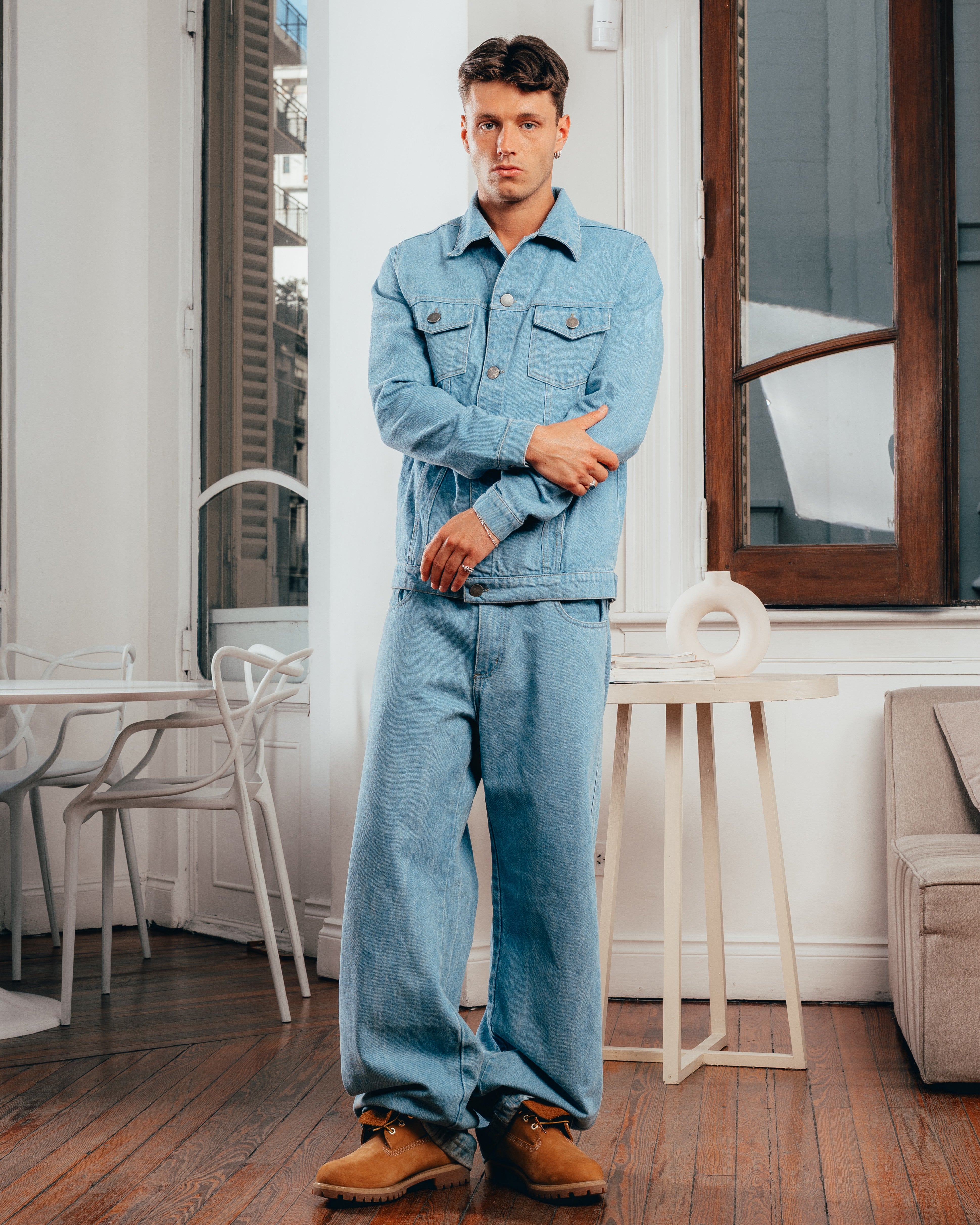 CAMPERA DE JEAN [ PRIMARI ] LIGHT BLUE