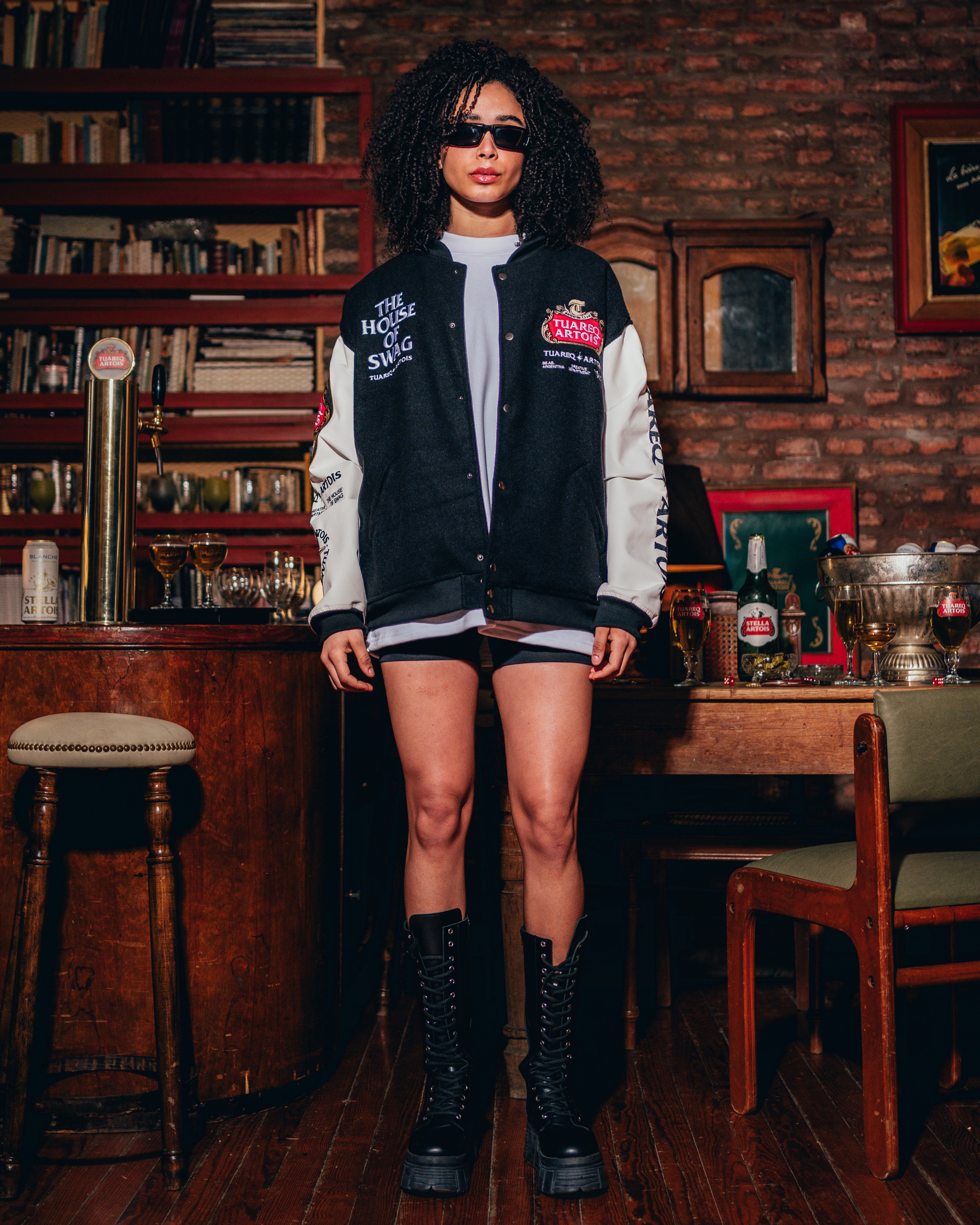 CAMPERA VARSITY [ STELLA ARTOIS ] IMPERIAL