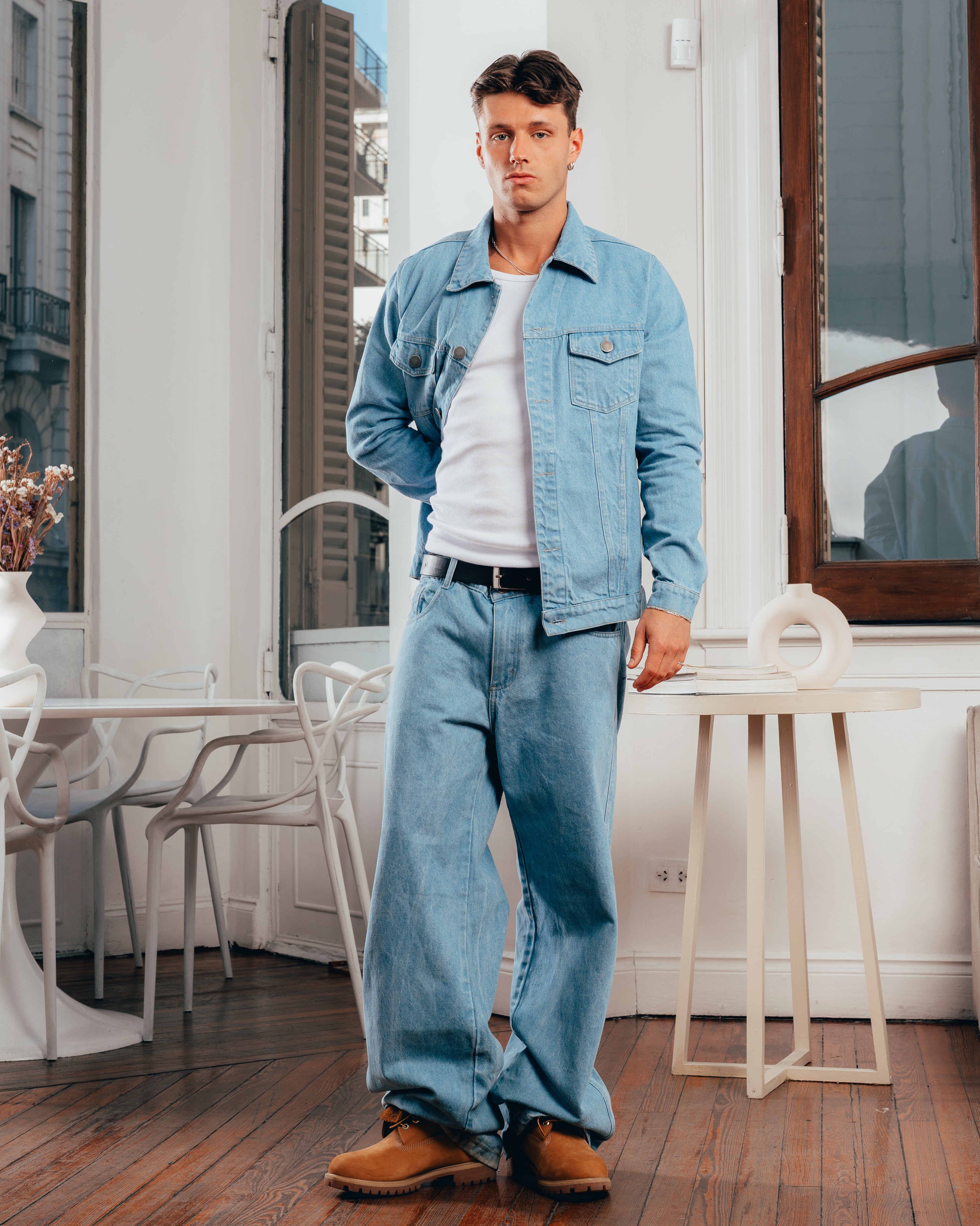 CAMPERA DE JEAN [ PRIMARI ] LIGHT BLUE