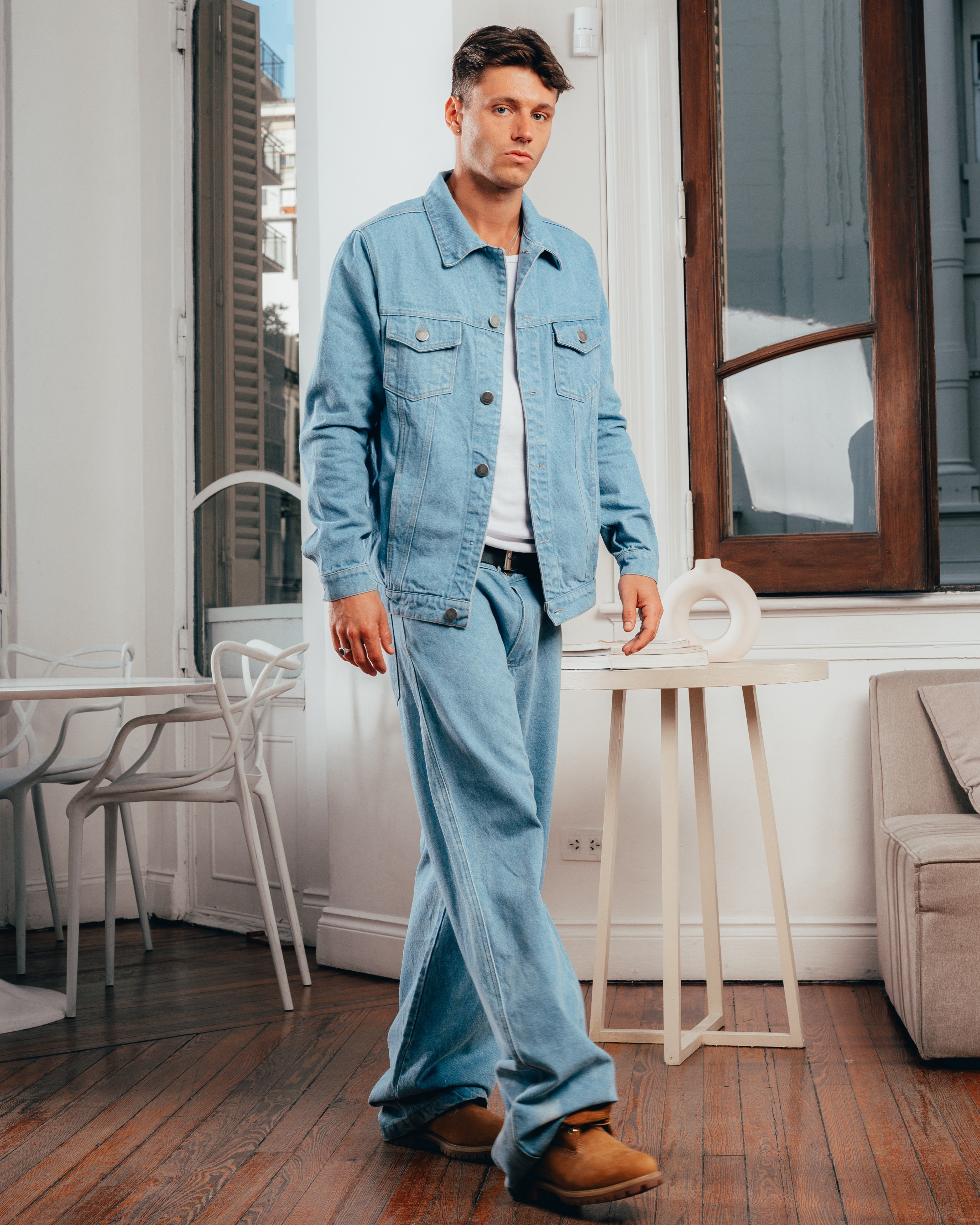 CAMPERA DE JEAN [ PRIMARI ] LIGHT BLUE