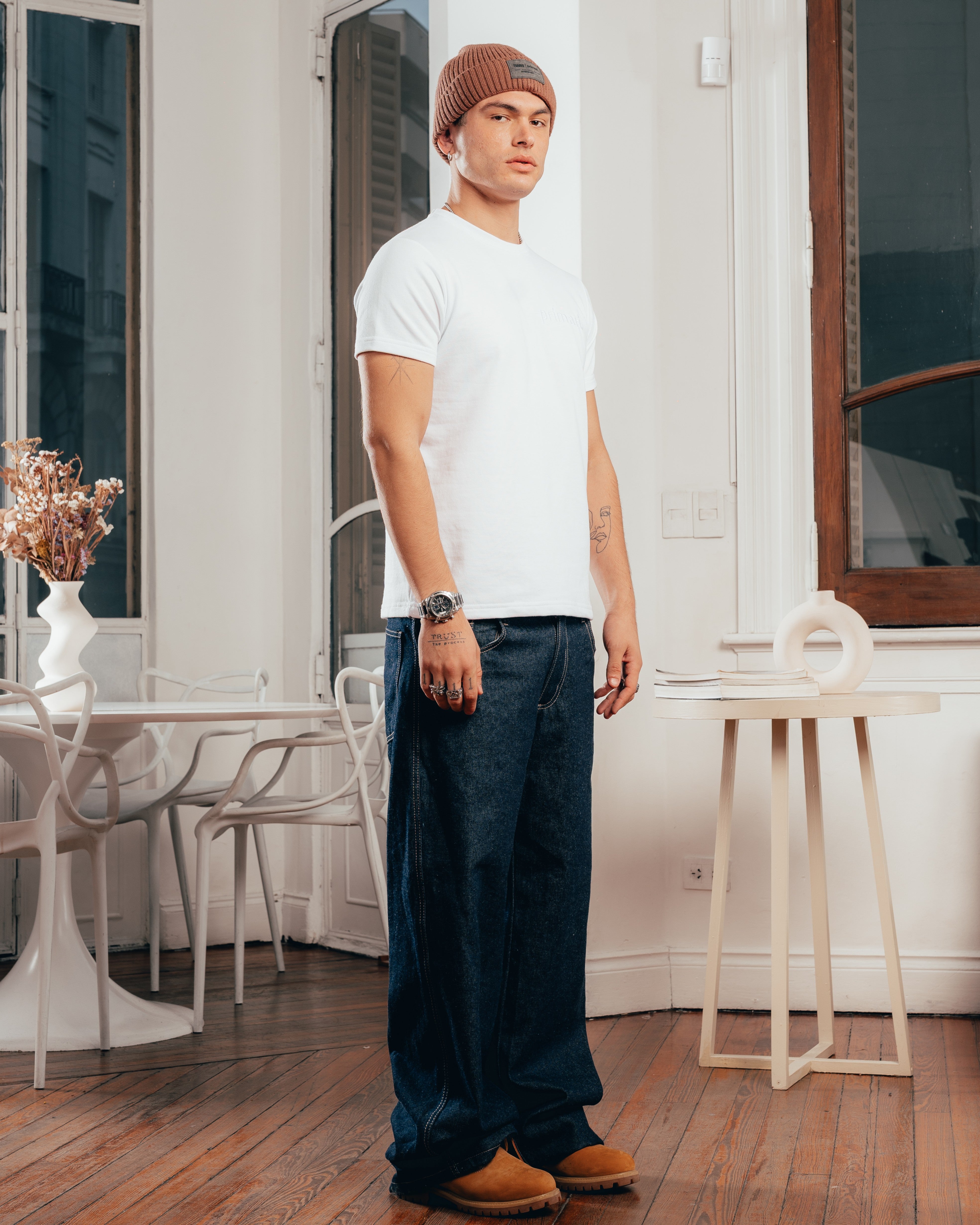REMERA REGULAR FIT [ PRIMARI ] WHITE