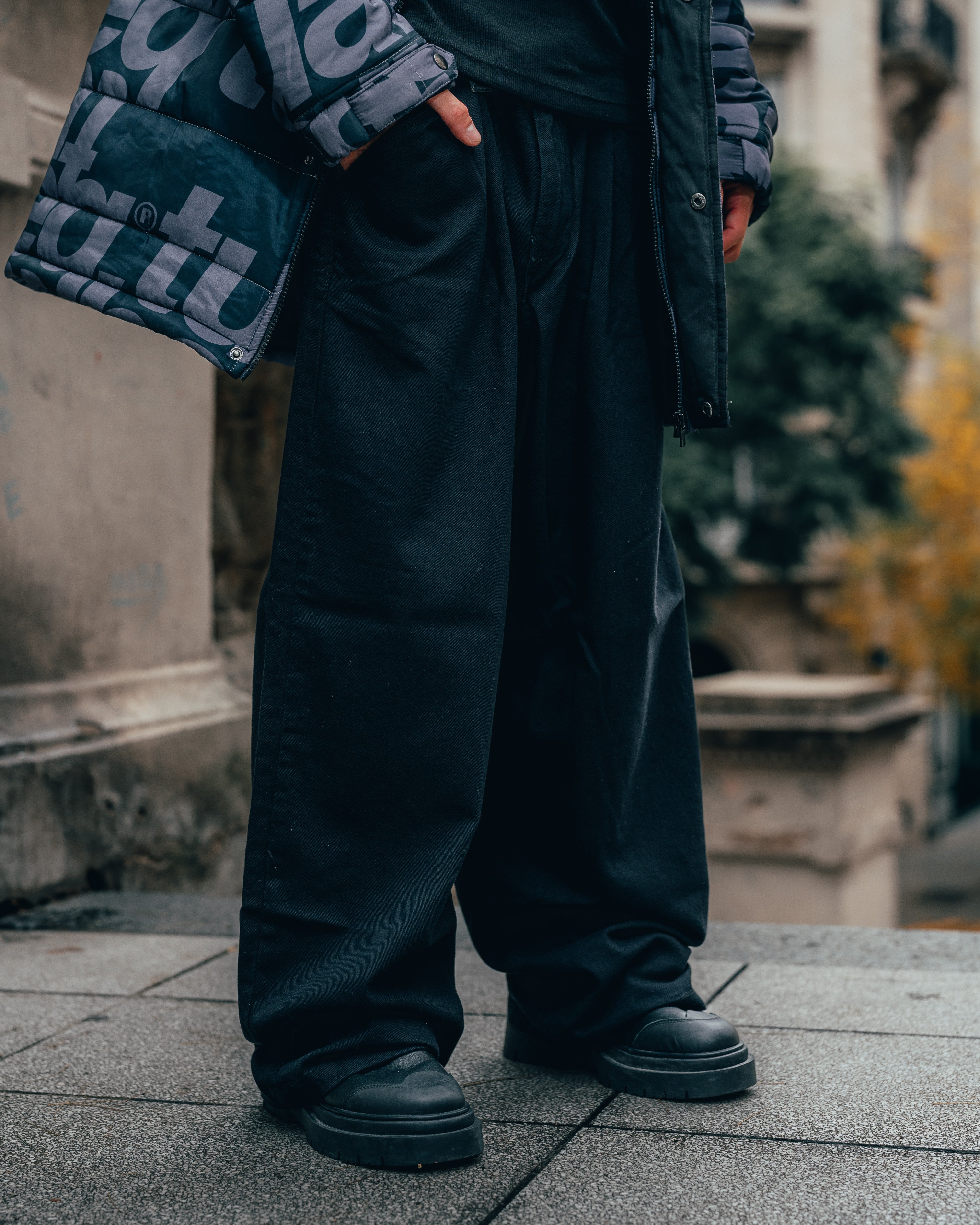 JEAN BAGGY [ TUAREQ ] BLACK