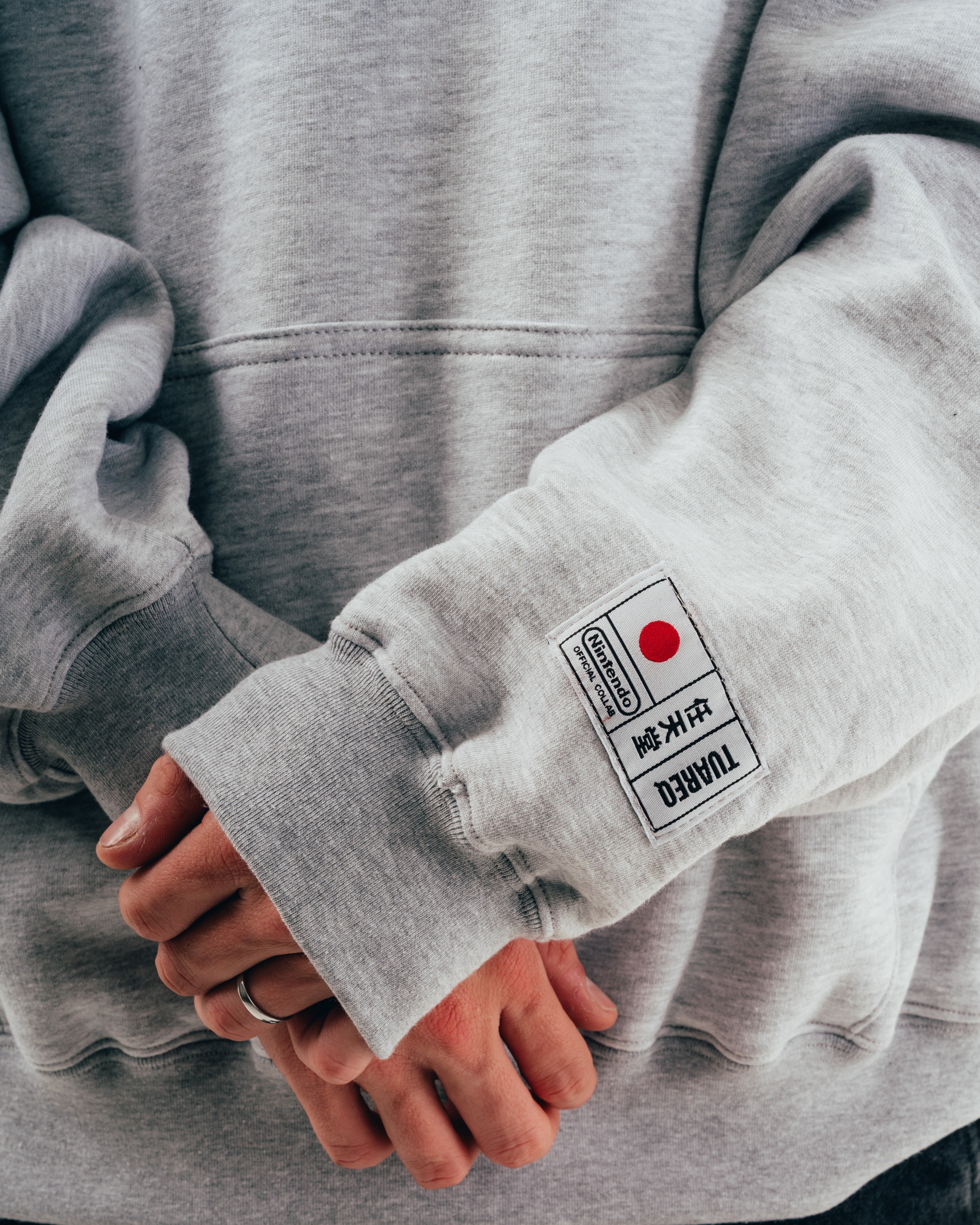 HOODIE [ NINTENDO ] ZELDA MELANGE GREY
