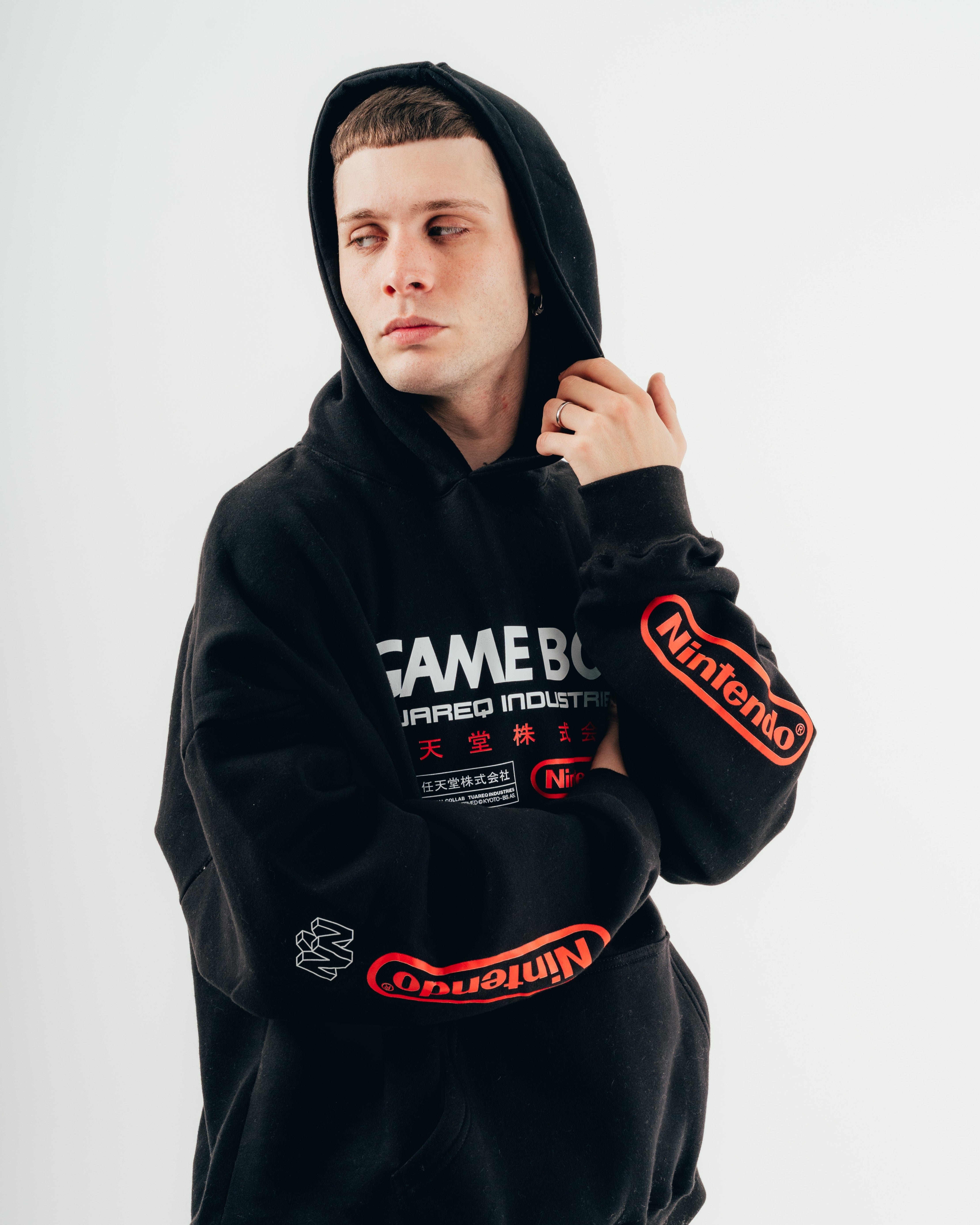 HOODIE [ NINTENDO ] GAME BOY BLACK