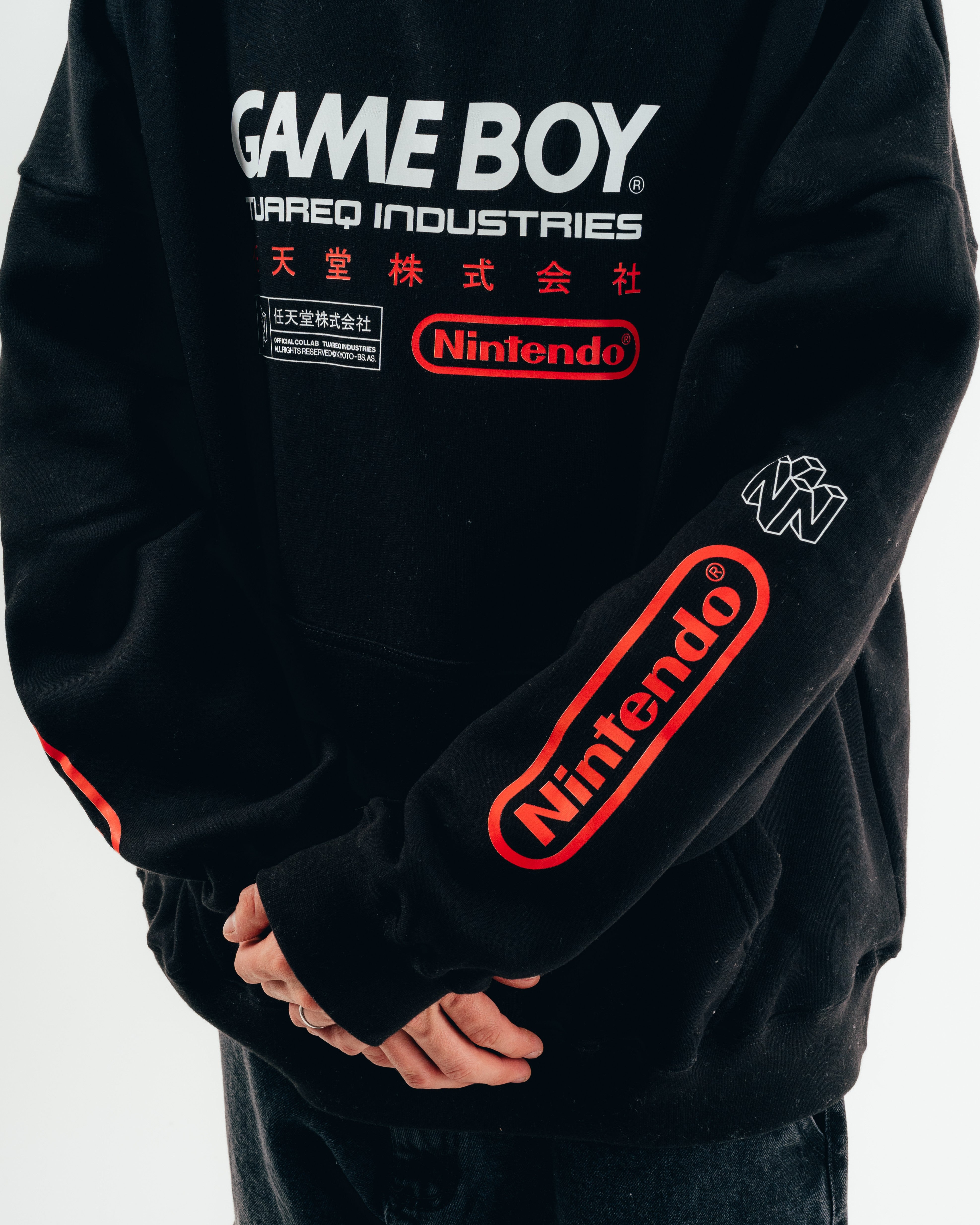 HOODIE [ NINTENDO ] GAME BOY BLACK