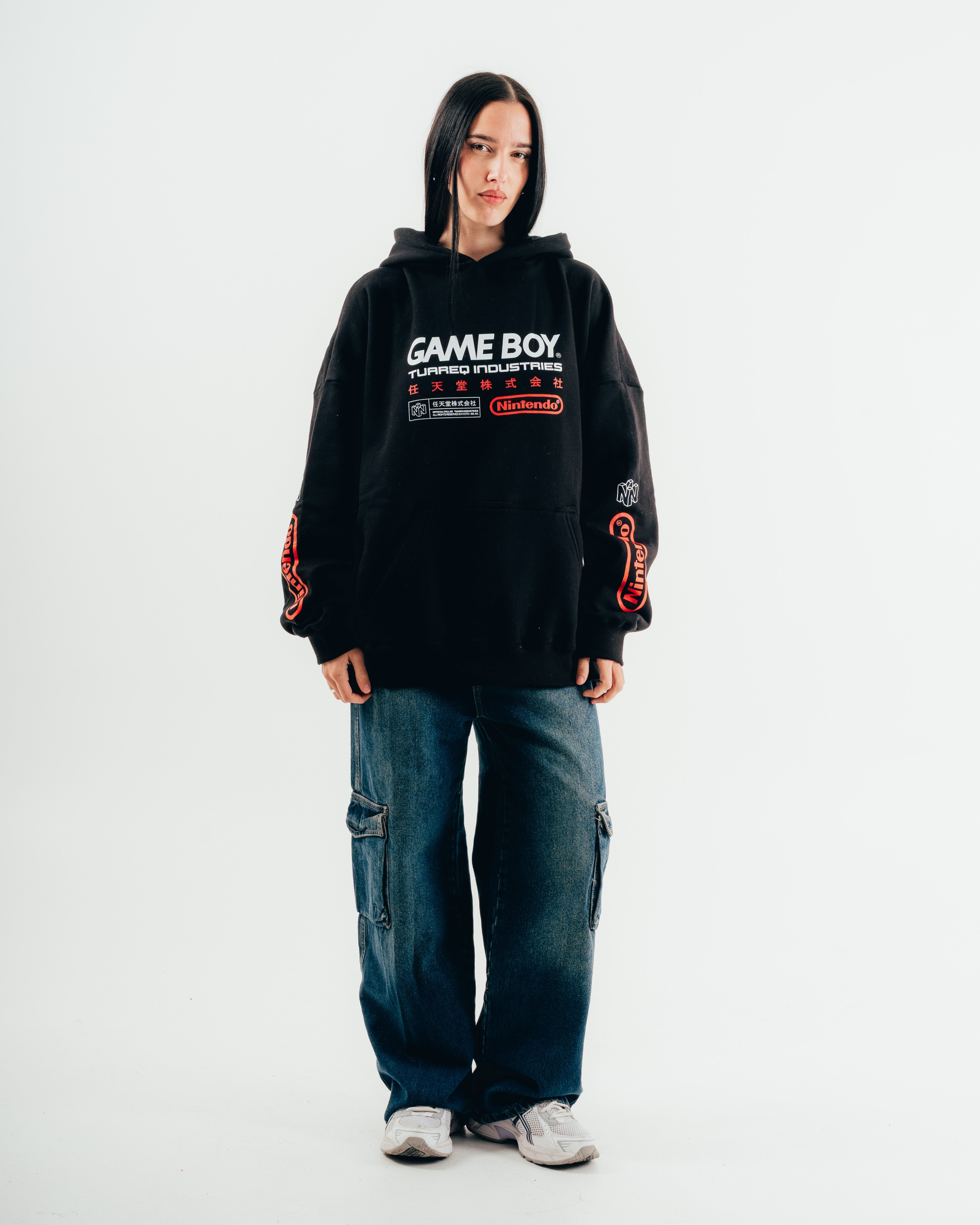 HOODIE [ NINTENDO ] GAME BOY BLACK