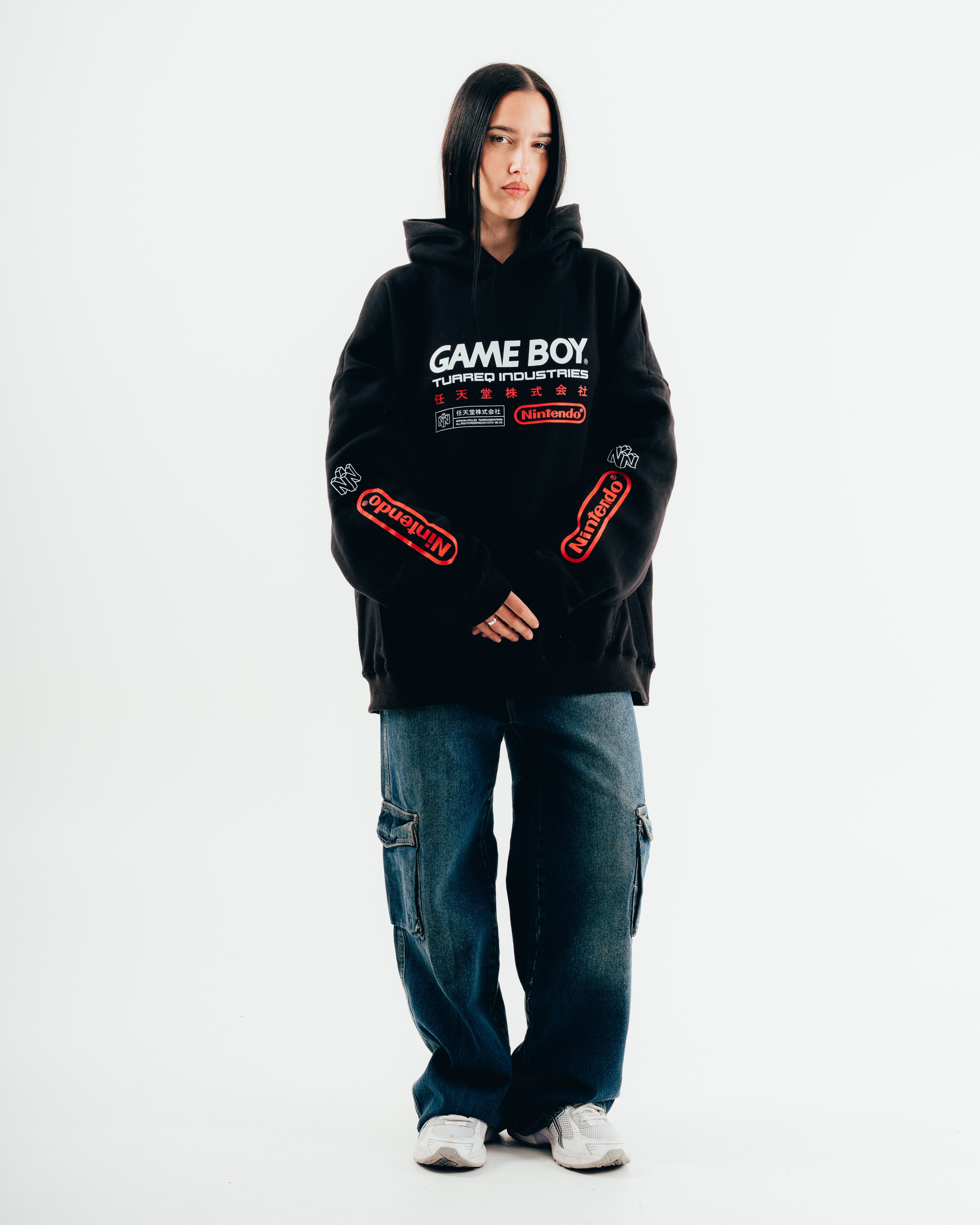 HOODIE [ NINTENDO ] GAME BOY BLACK