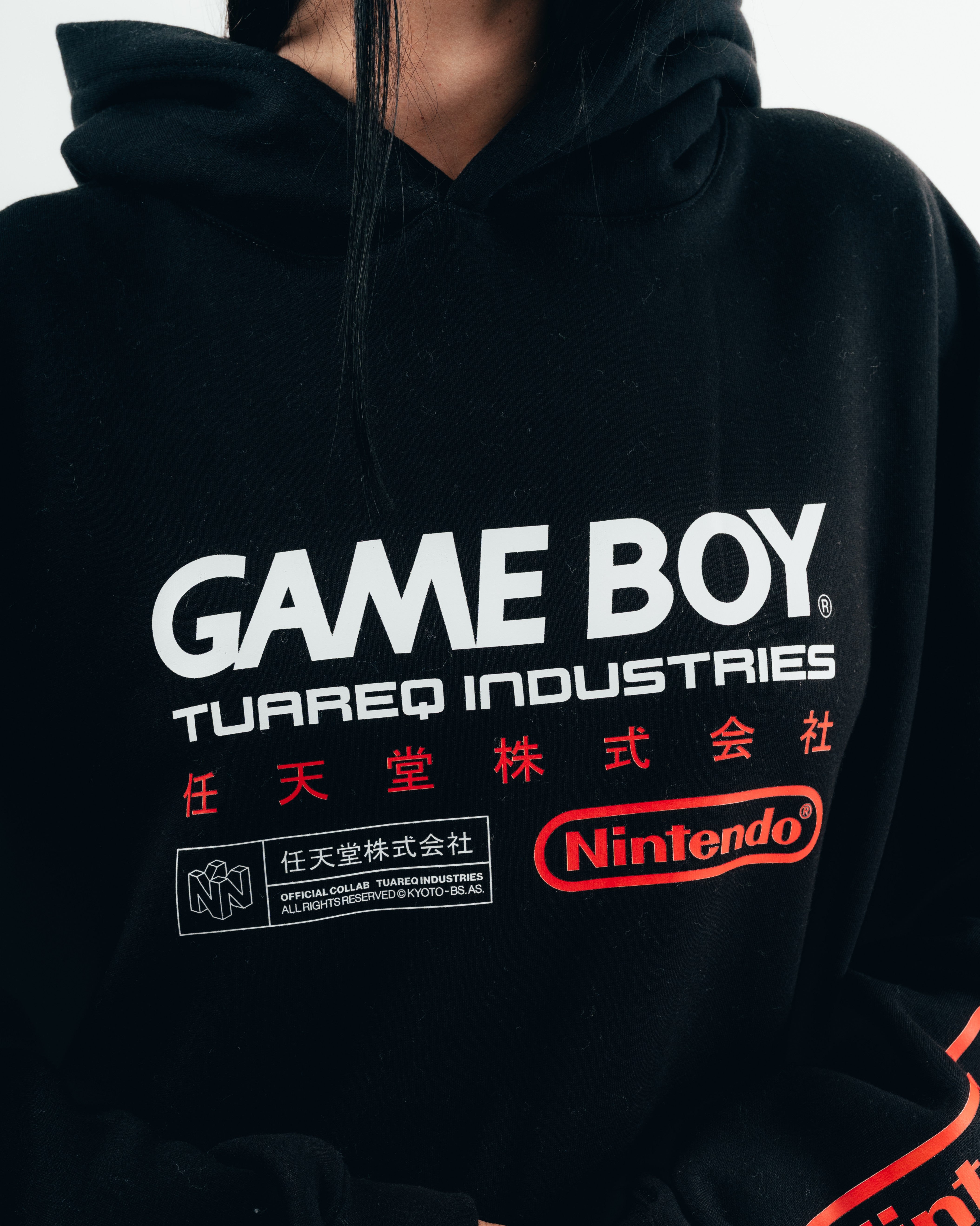 HOODIE [ NINTENDO ] GAME BOY BLACK