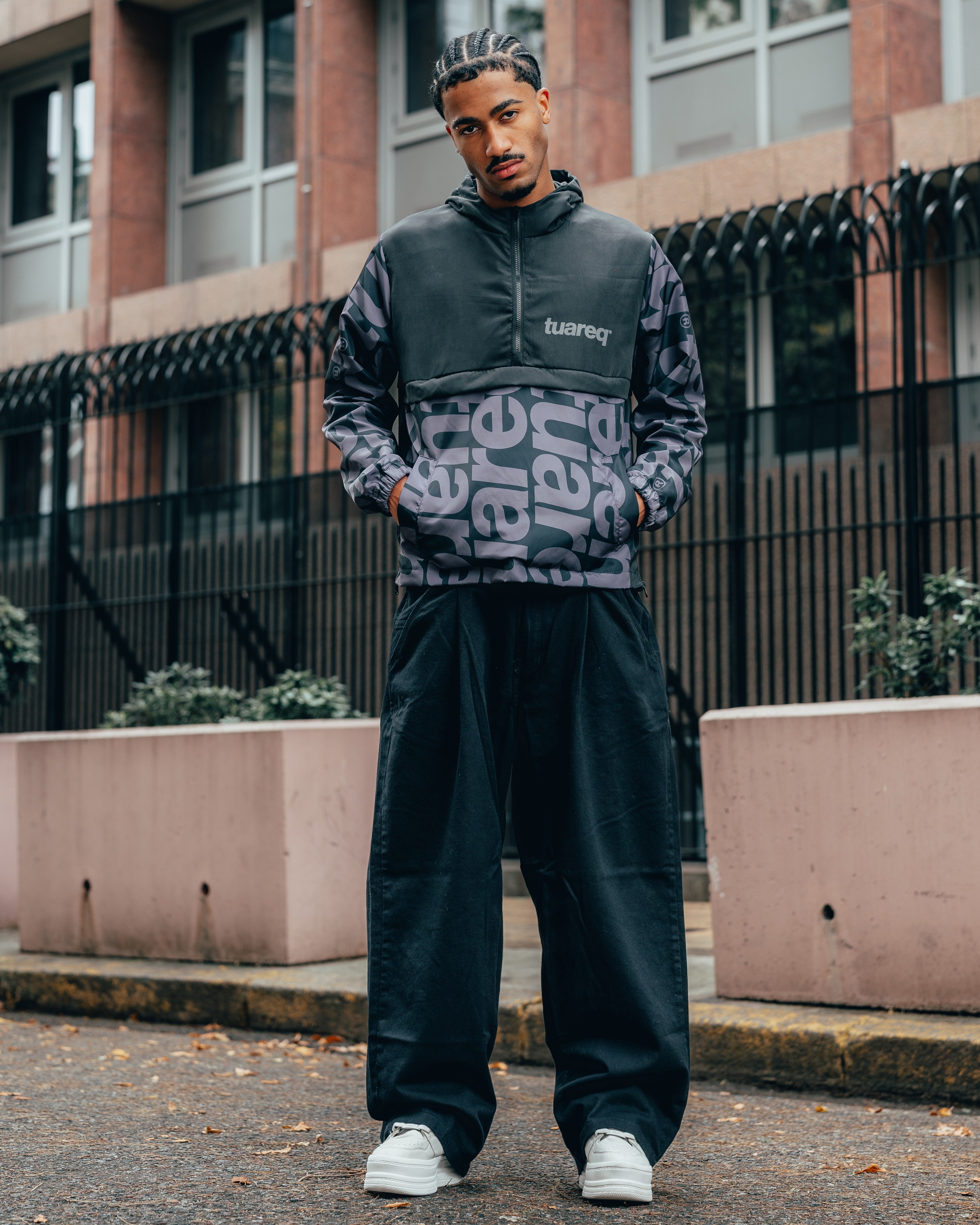 ANORAK IMPERMEABLE [ TUAREQ ] MONOGRAMA BLACK