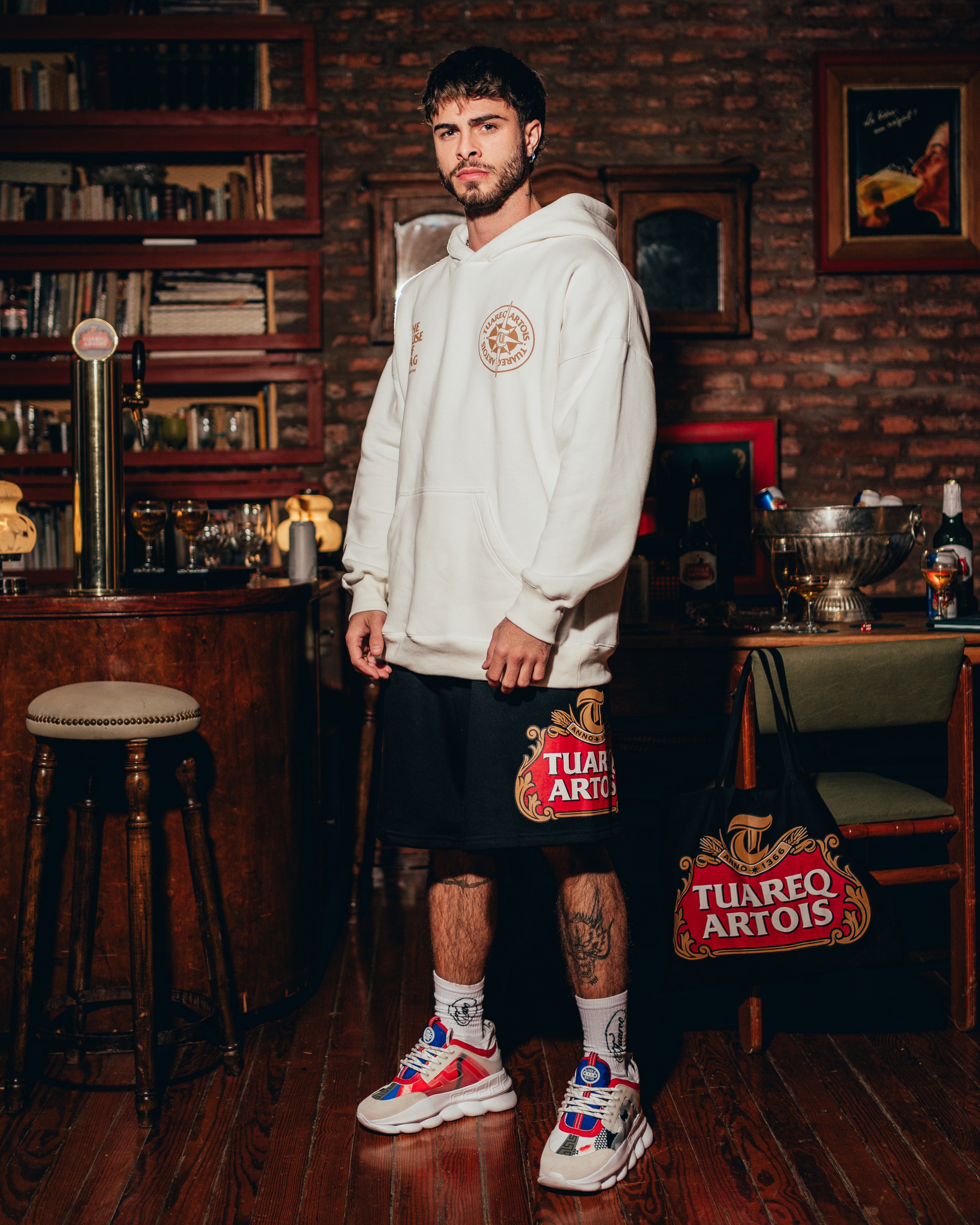 SHORT OVERSIZED [ STELLA ARTOIS ] CLASIC LOGO