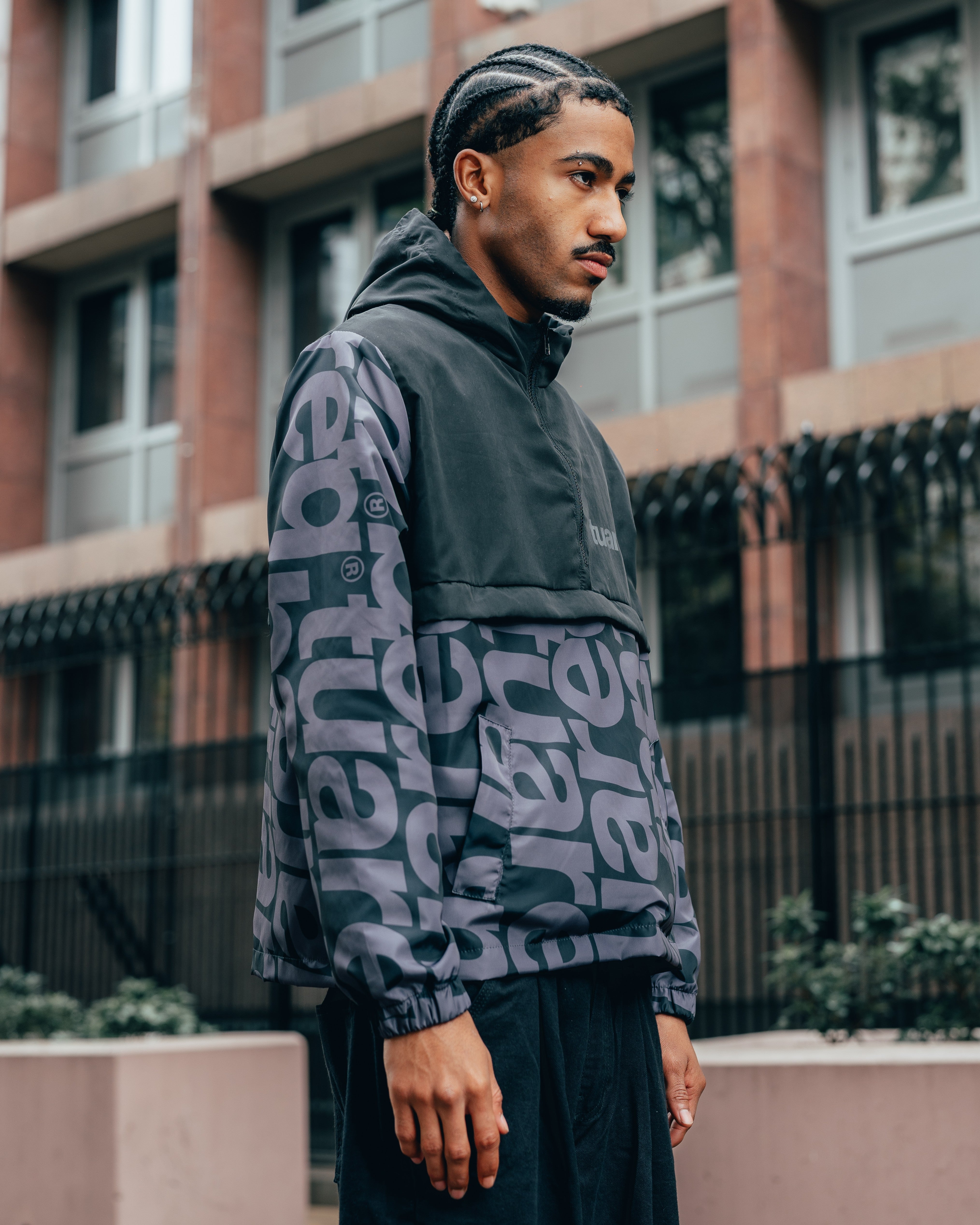 ANORAK IMPERMEABLE [ TUAREQ ] MONOGRAMA BLACK