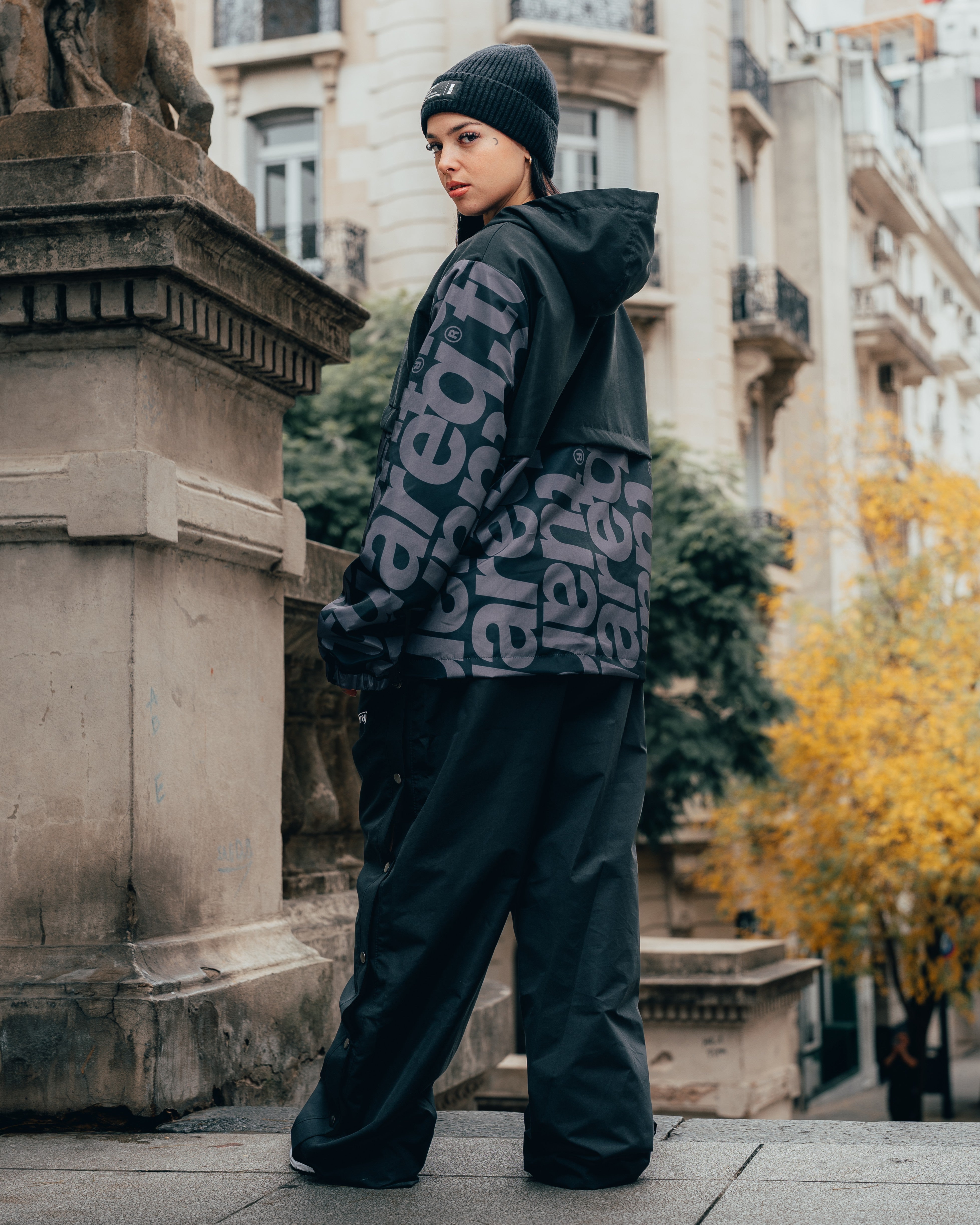 ANORAK IMPERMEABLE [ TUAREQ ] MONOGRAMA BLACK