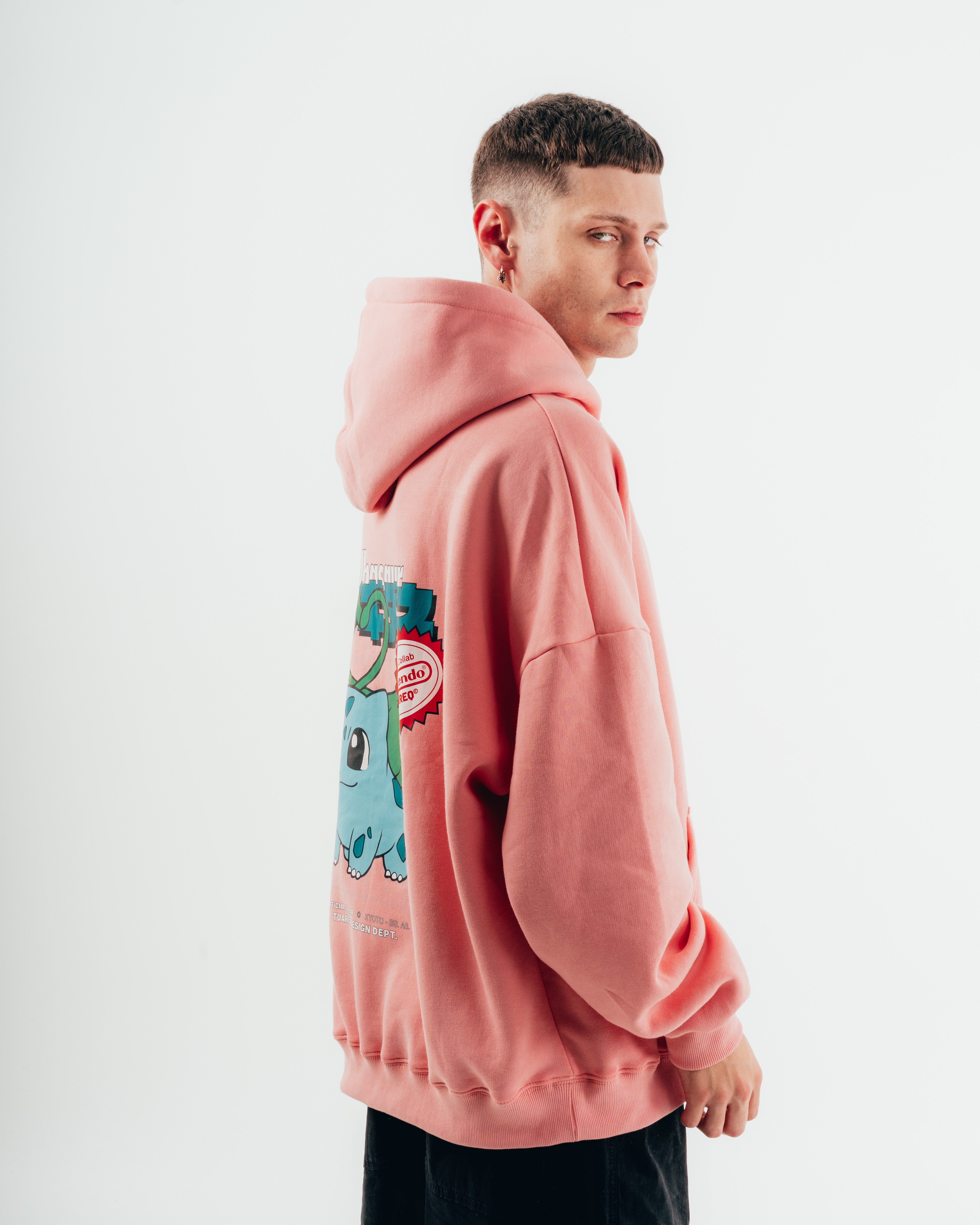 HOODIE [ NINTENDO ] BULBASAUR PINK